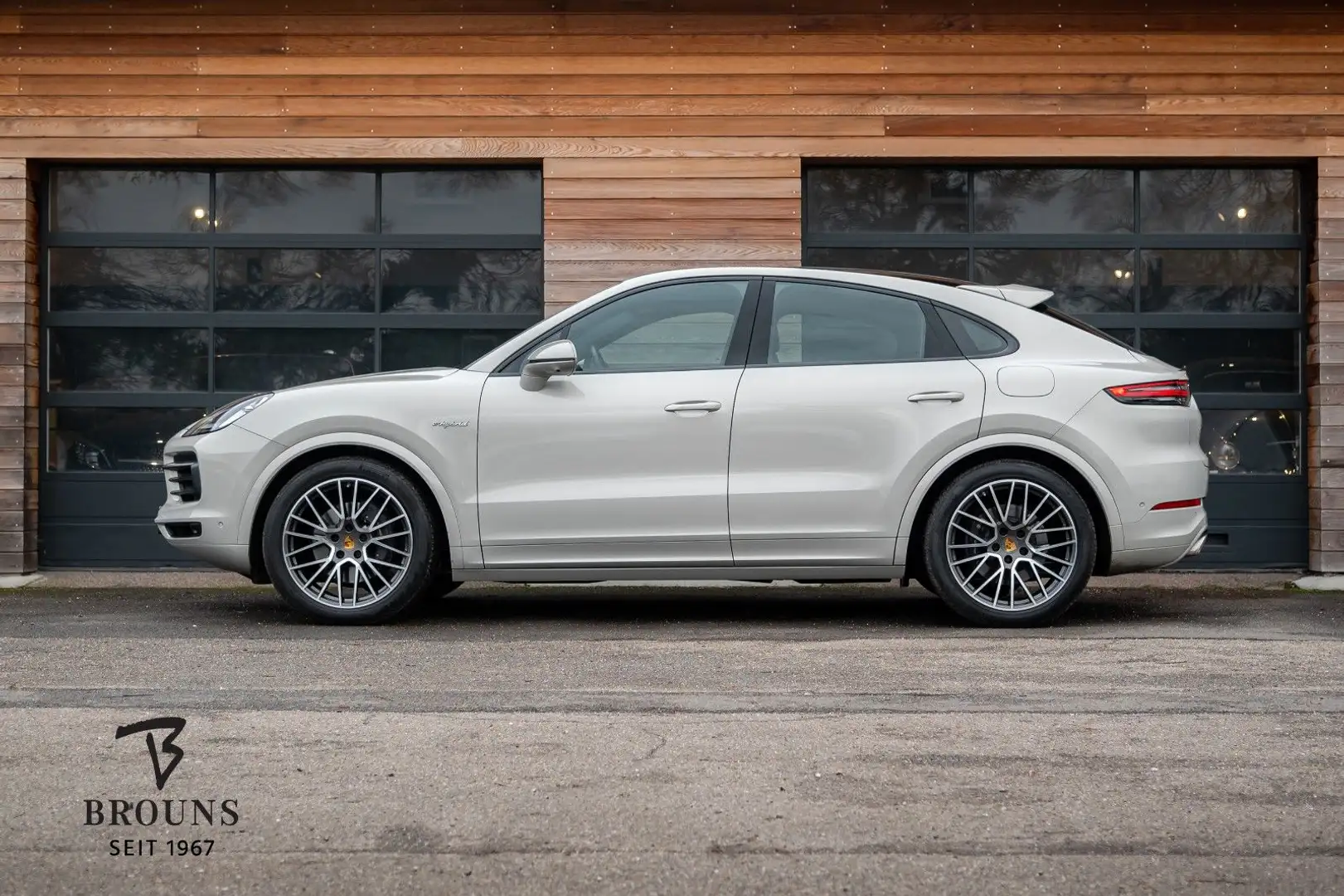 Porsche Cayenne Coupe E-Hy |BOSE|360|ACC|HAL|Luft|el.AHK Grau - 2