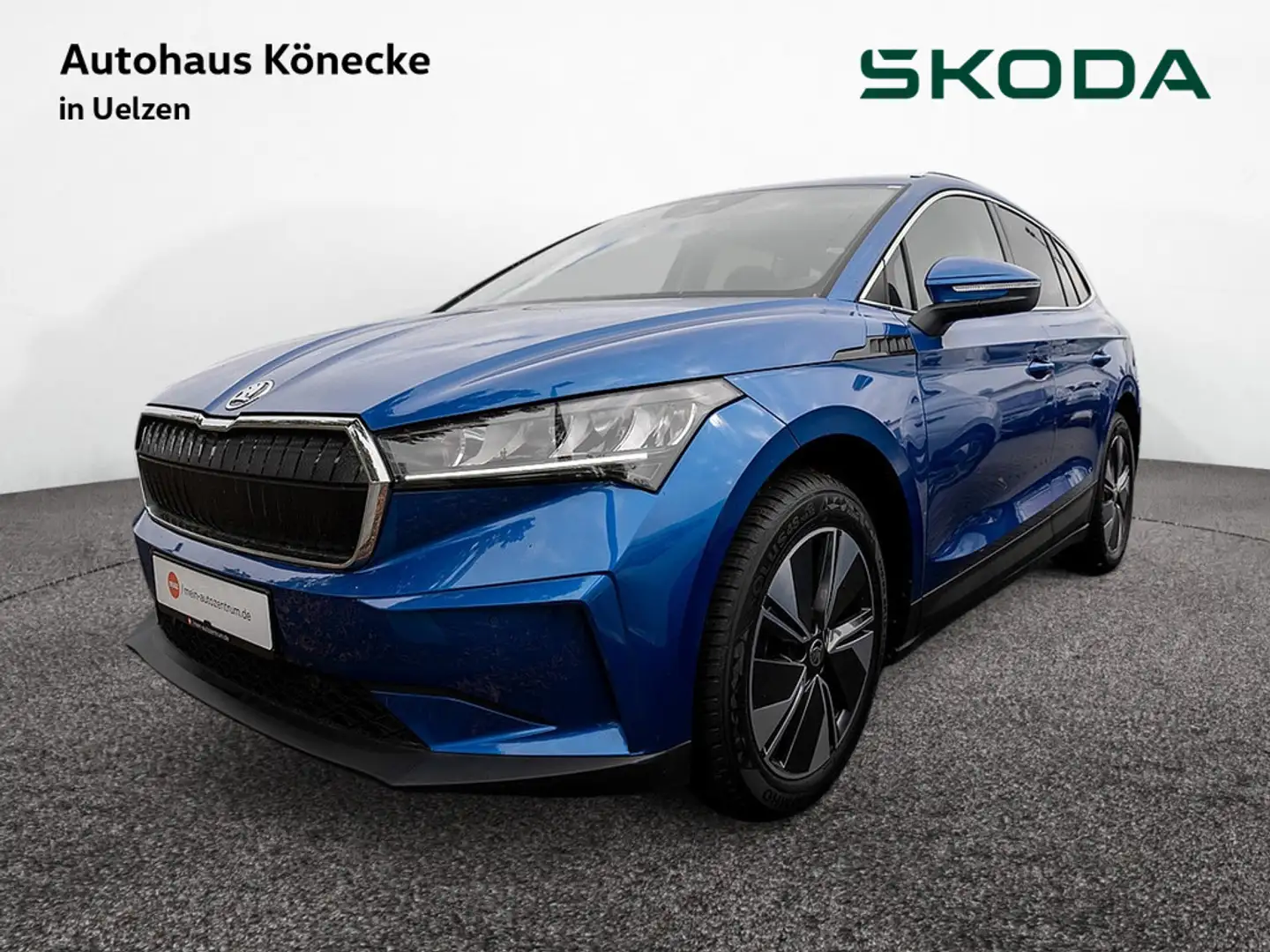 Skoda Enyaq iV 80 Loft ACC AHK KLIMA NAVI PDC KAM Blau - 1
