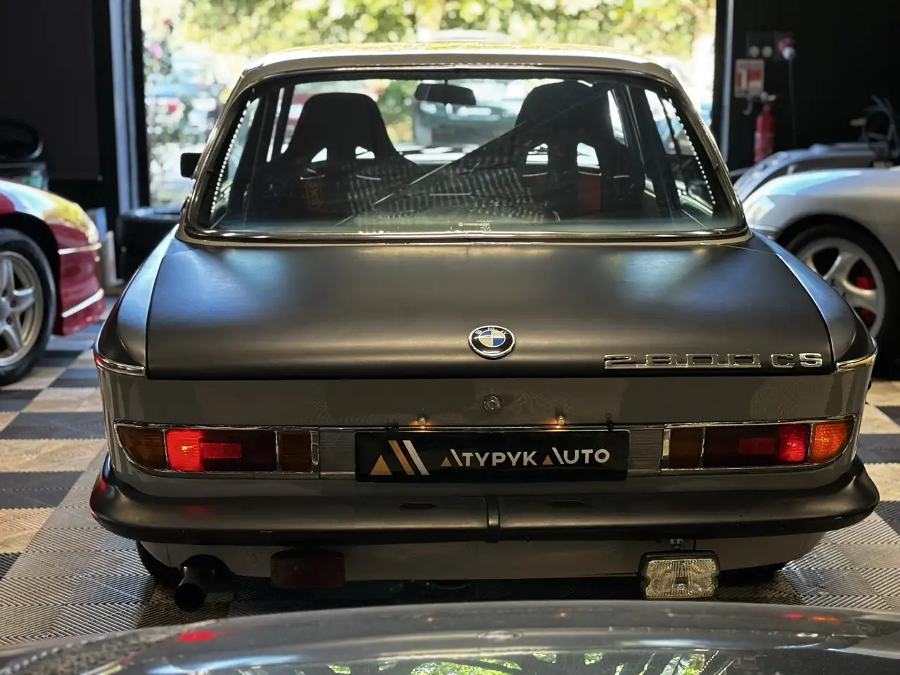 BMW Coupé E9 2800CS Bvm 1969, très bel état, préparé pour Rallye historique et régularité, foto 11