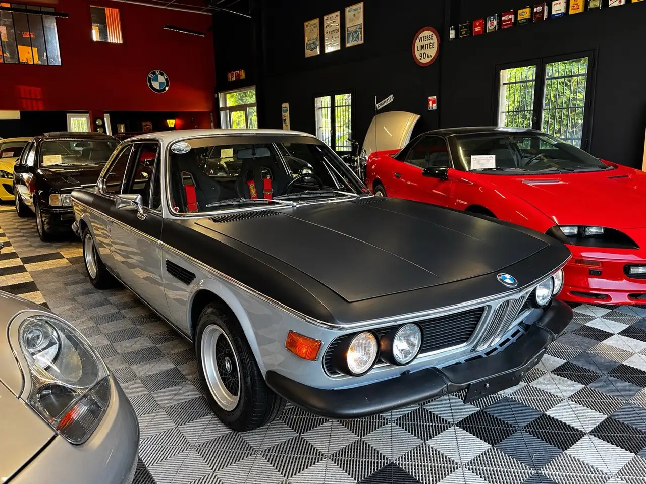 BMW Coupé E9 2800CS Bvm 1969, très bel état, préparé pour Rallye historique et régularité, foto 4