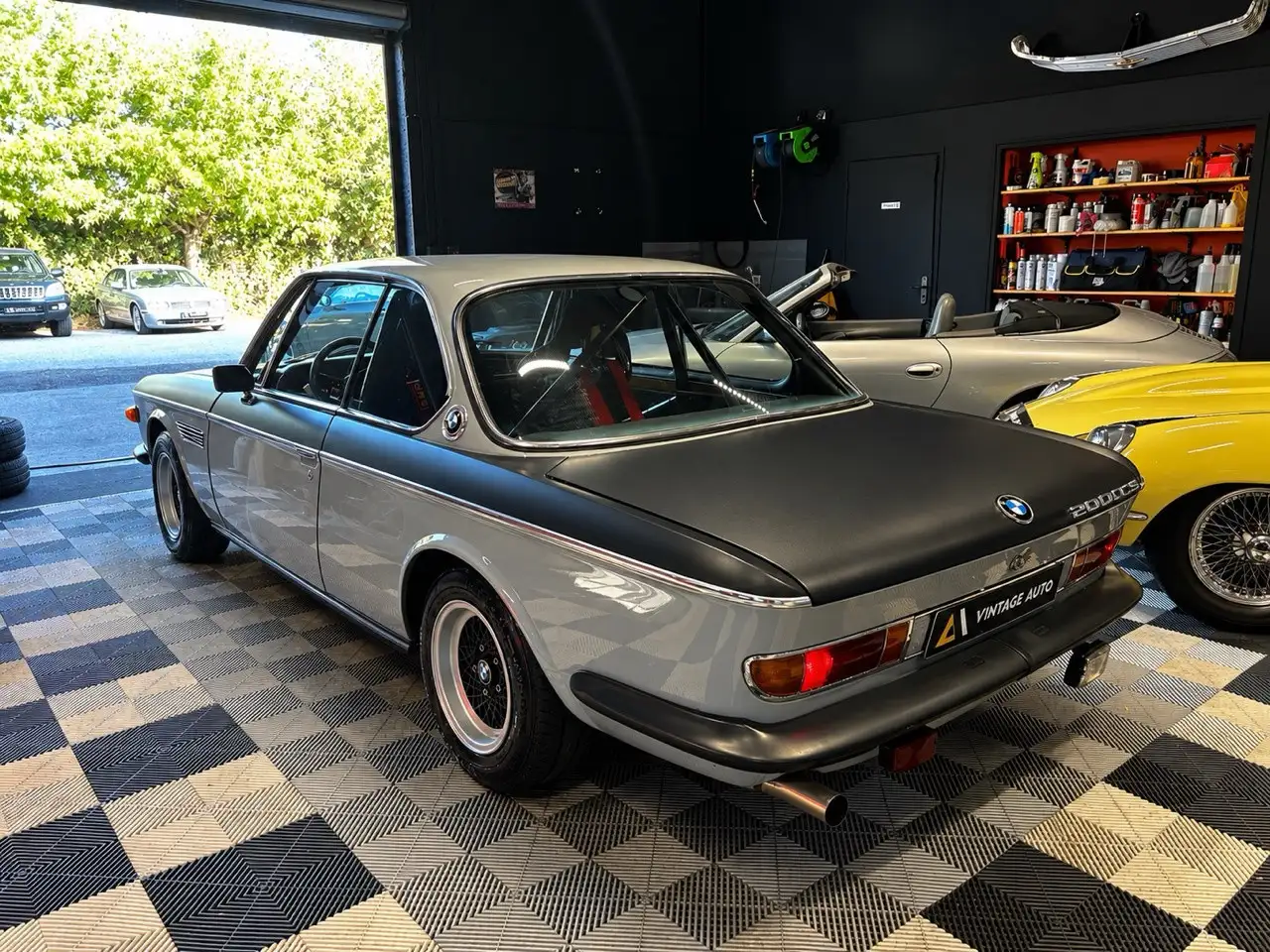 BMW Coupé E9 2800CS Bvm 1969, très bel état, préparé pour Rallye historique et régularité, foto 2
