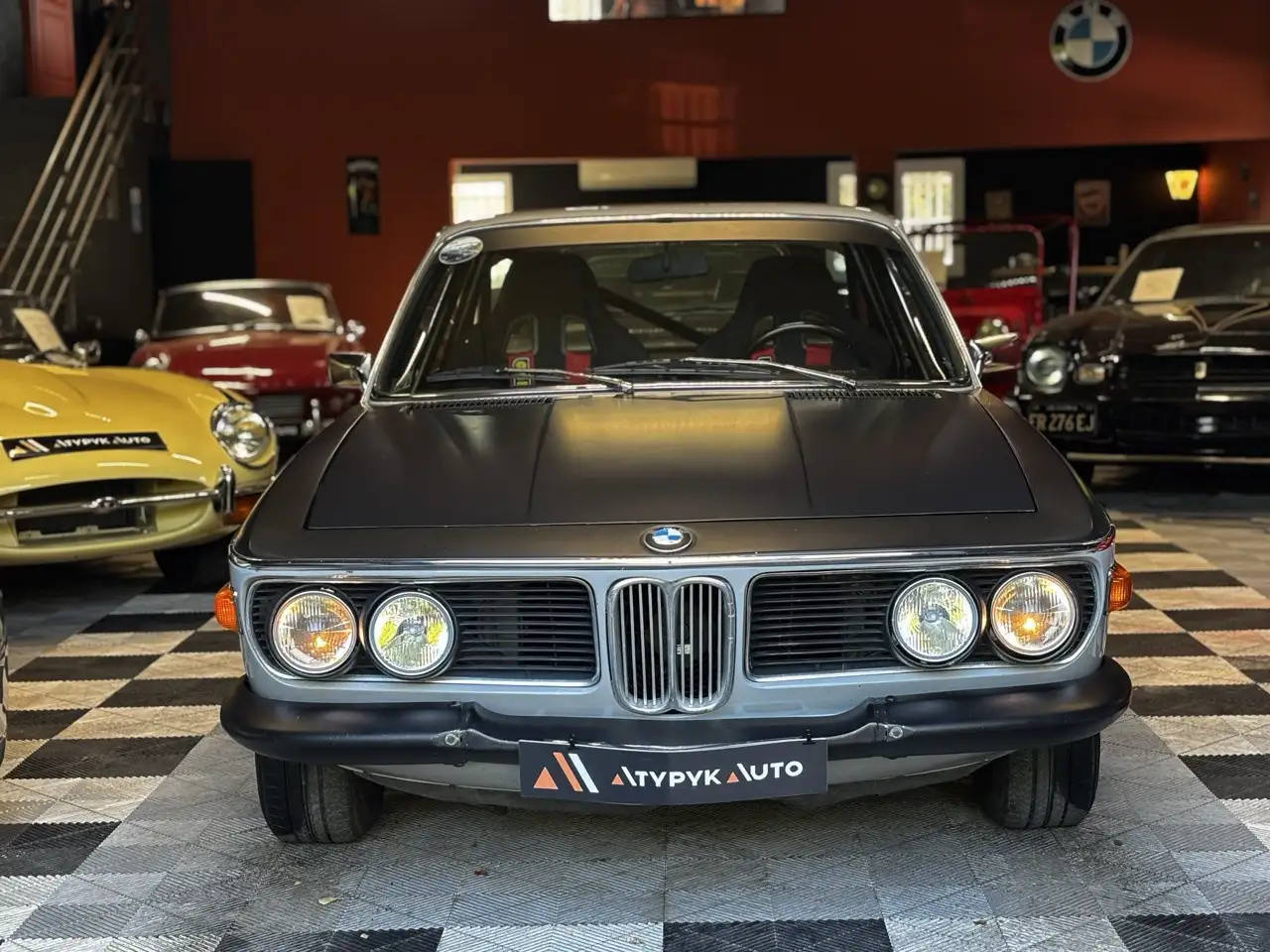 BMW Coupé E9 2800CS Bvm 1969, très bel état, préparé pour Rallye historique et régularité, foto 10