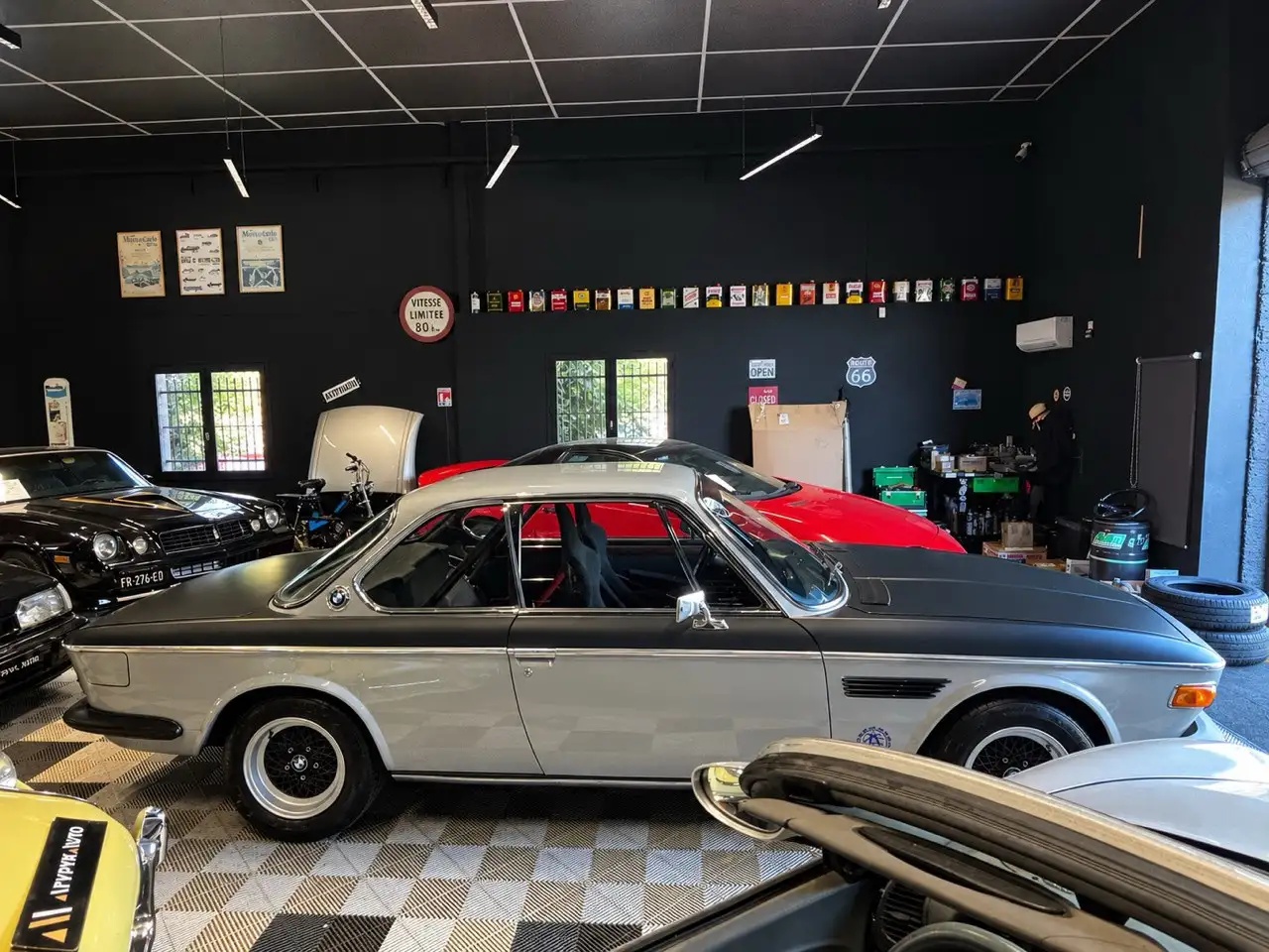BMW Coupé E9 2800CS Bvm 1969, très bel état, préparé pour Rallye historique et régularité, foto 3