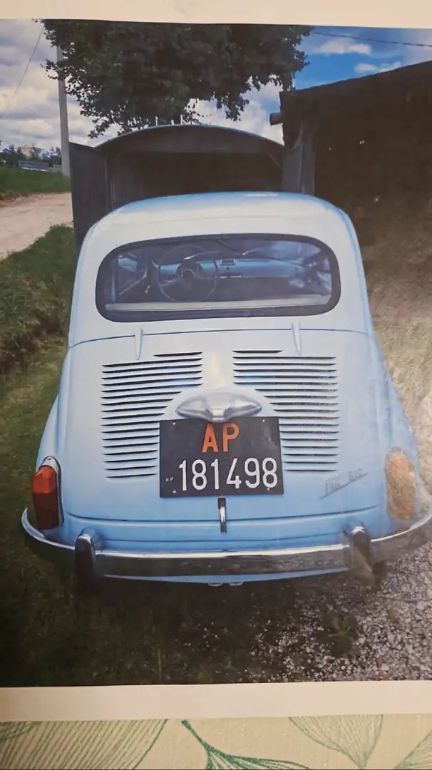 Fiat 600 Blu/Azzurro - 1
