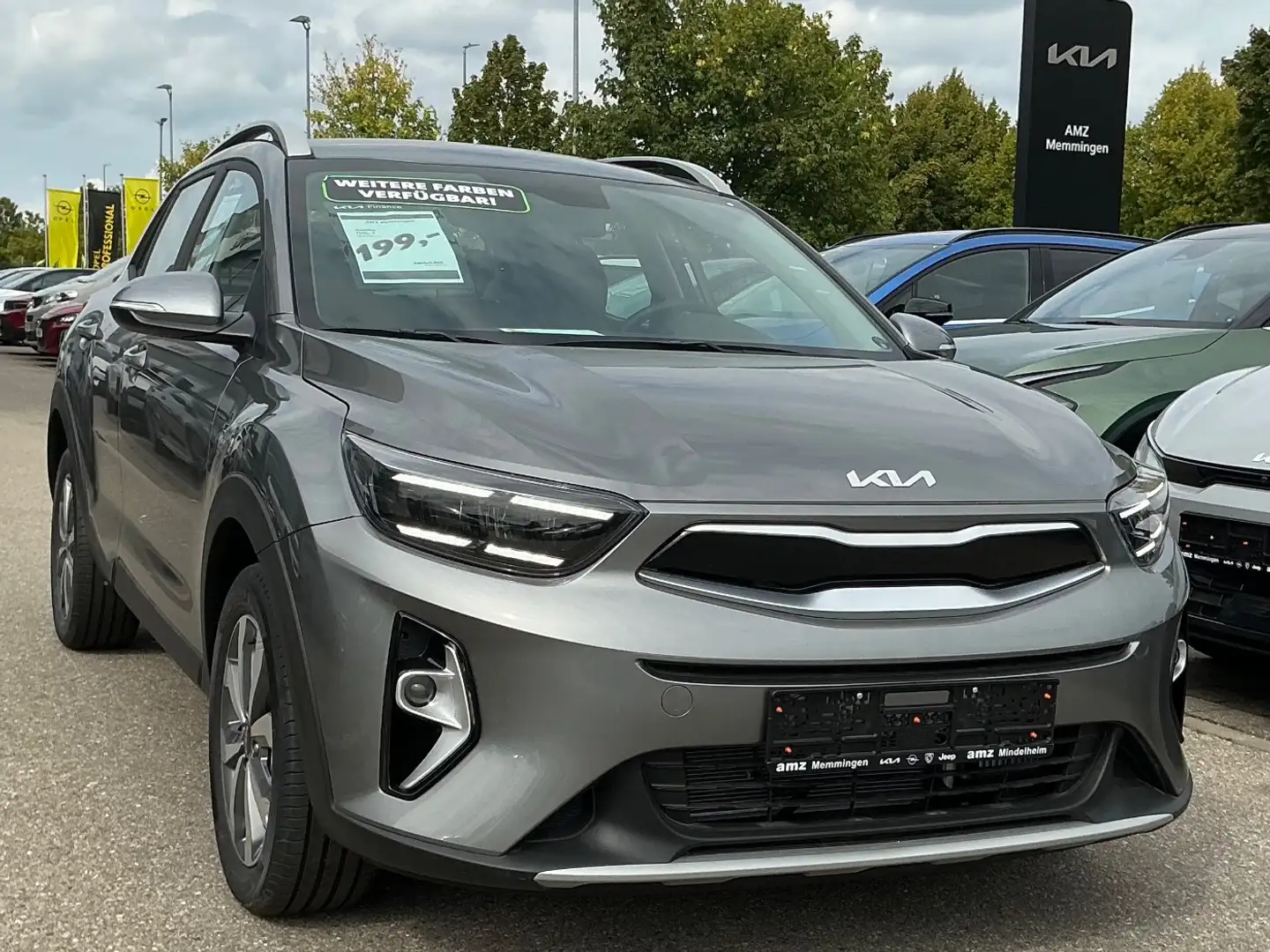 Kia Stonic 1.0 T-GDI Vision *Induktive Ladestation* Gris - 2