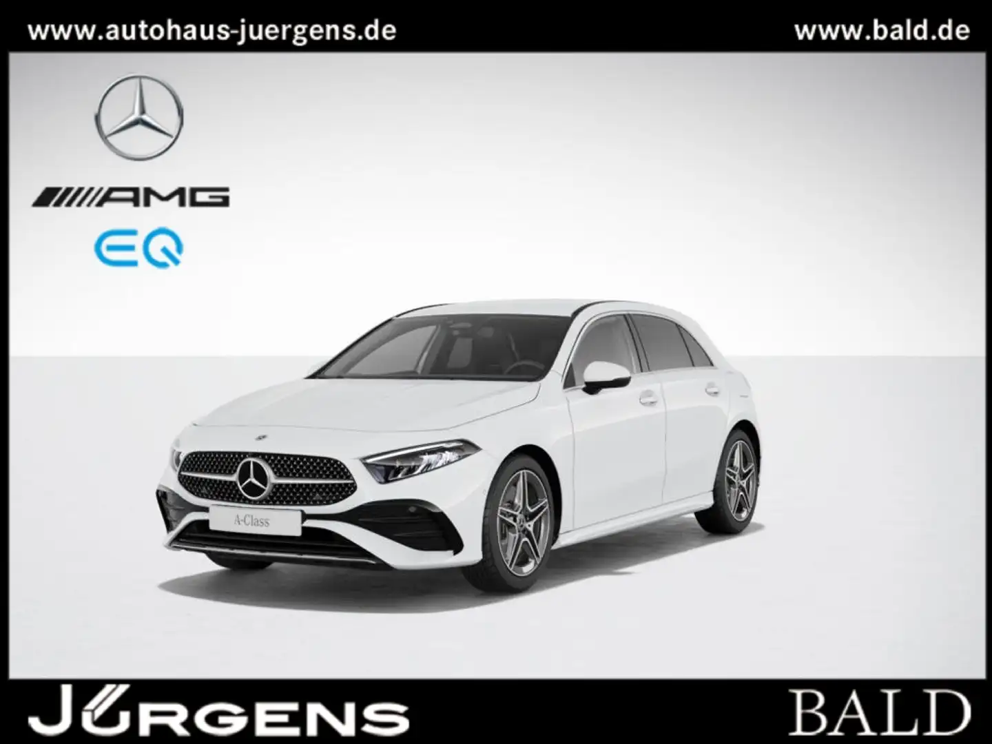 Mercedes-Benz A 250 e AMG-Sport/LED/Kamera/Shz/Keyl/Ambi/18" Weiß - 1