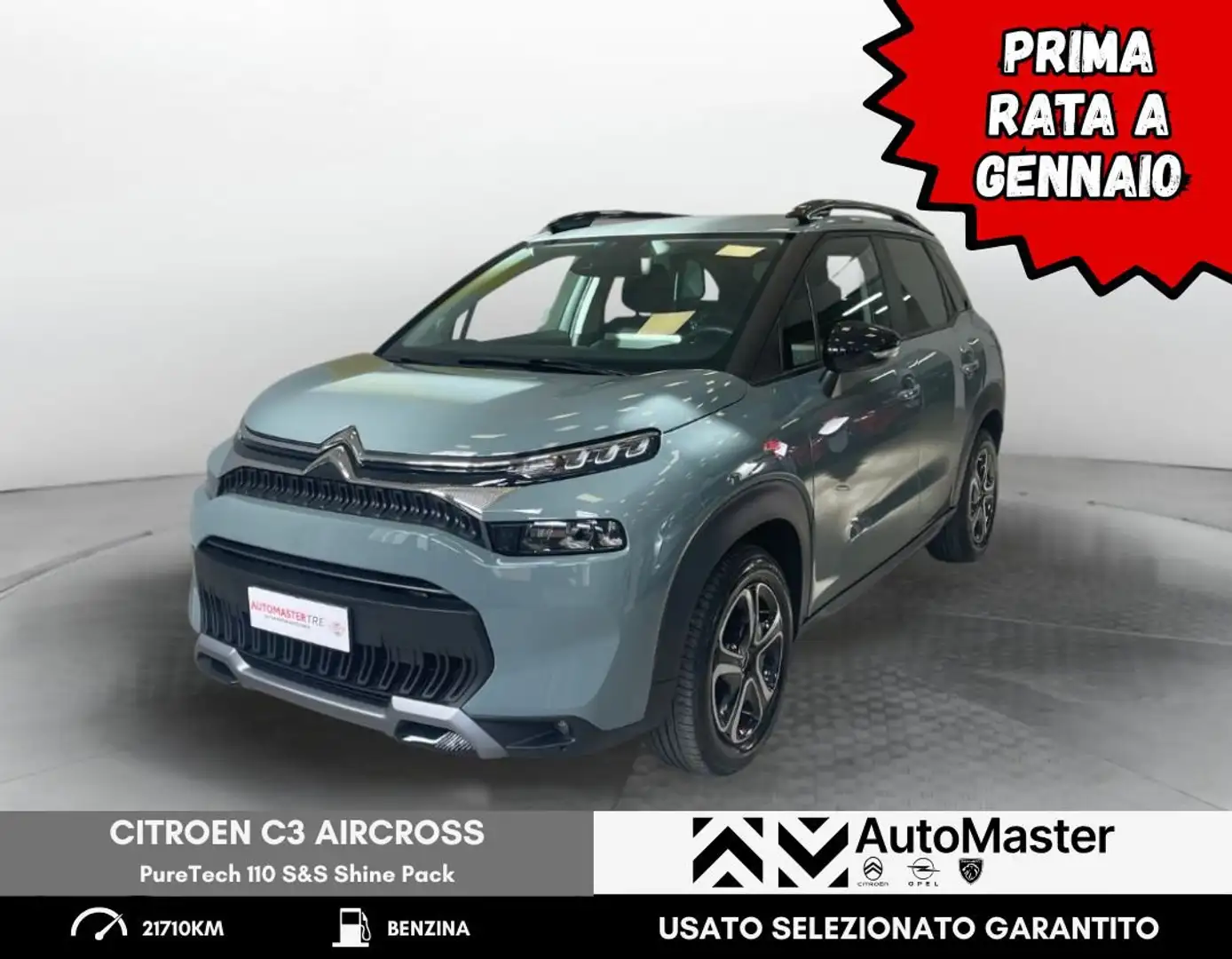 Citroen C3 Aircross C3 Aircross PureTech 110 S&S Shine Pack - NEOPATE Grau - 1