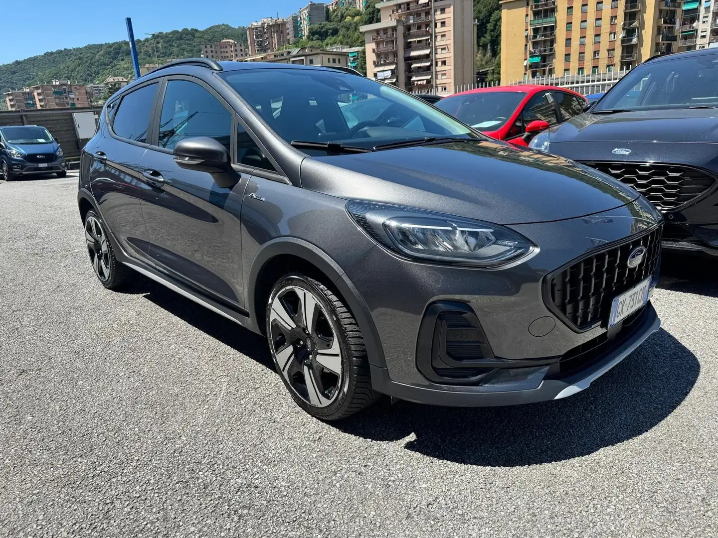 Ford Fiesta Fiesta Active 2022 Active 1.0 ecoboost h 125cv Grijs - 2