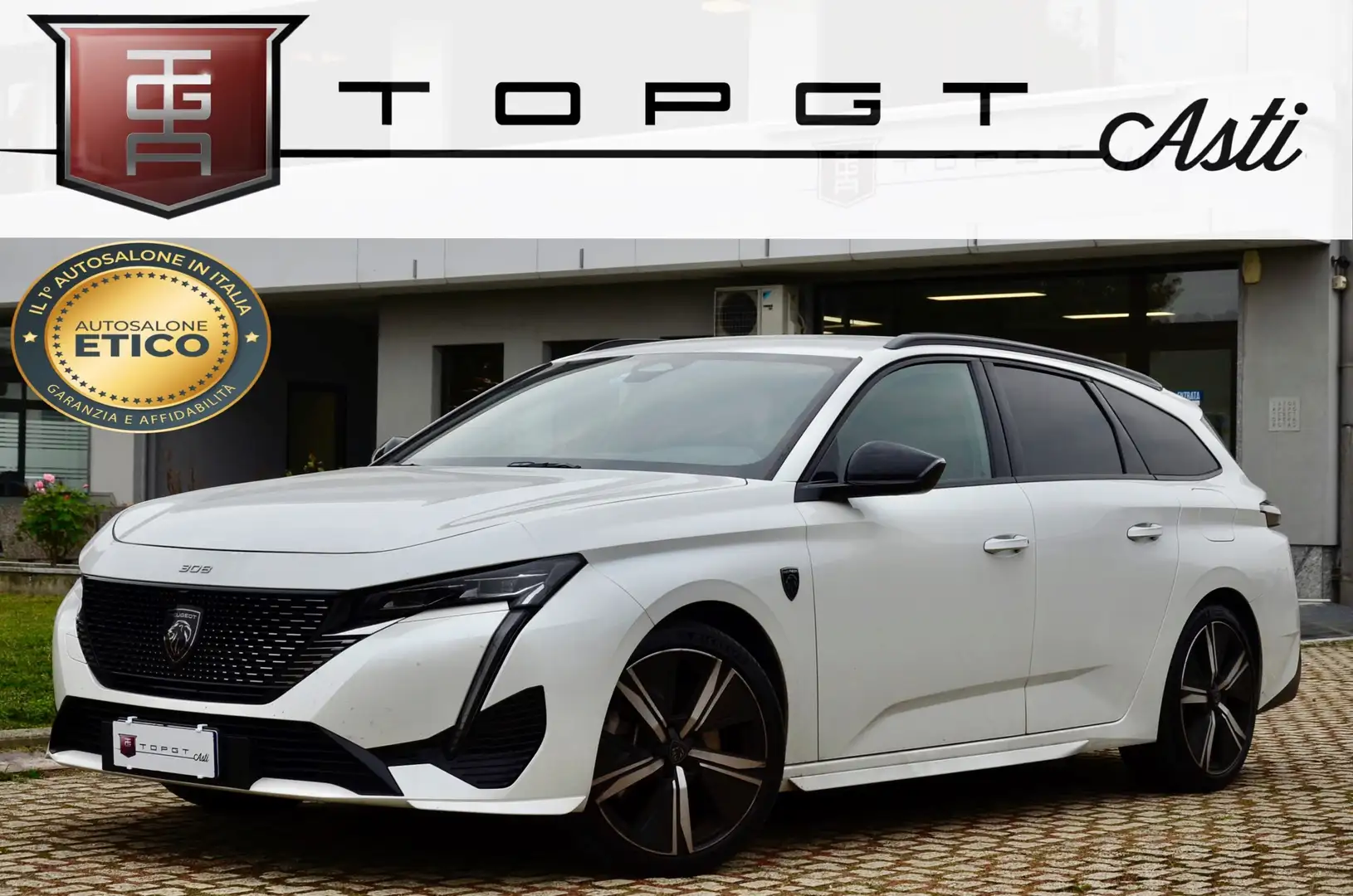 Peugeot 308 308 SW 1.6 hybrid phev GT 180cv e-eat8 , PERMUTE Bianco - 1