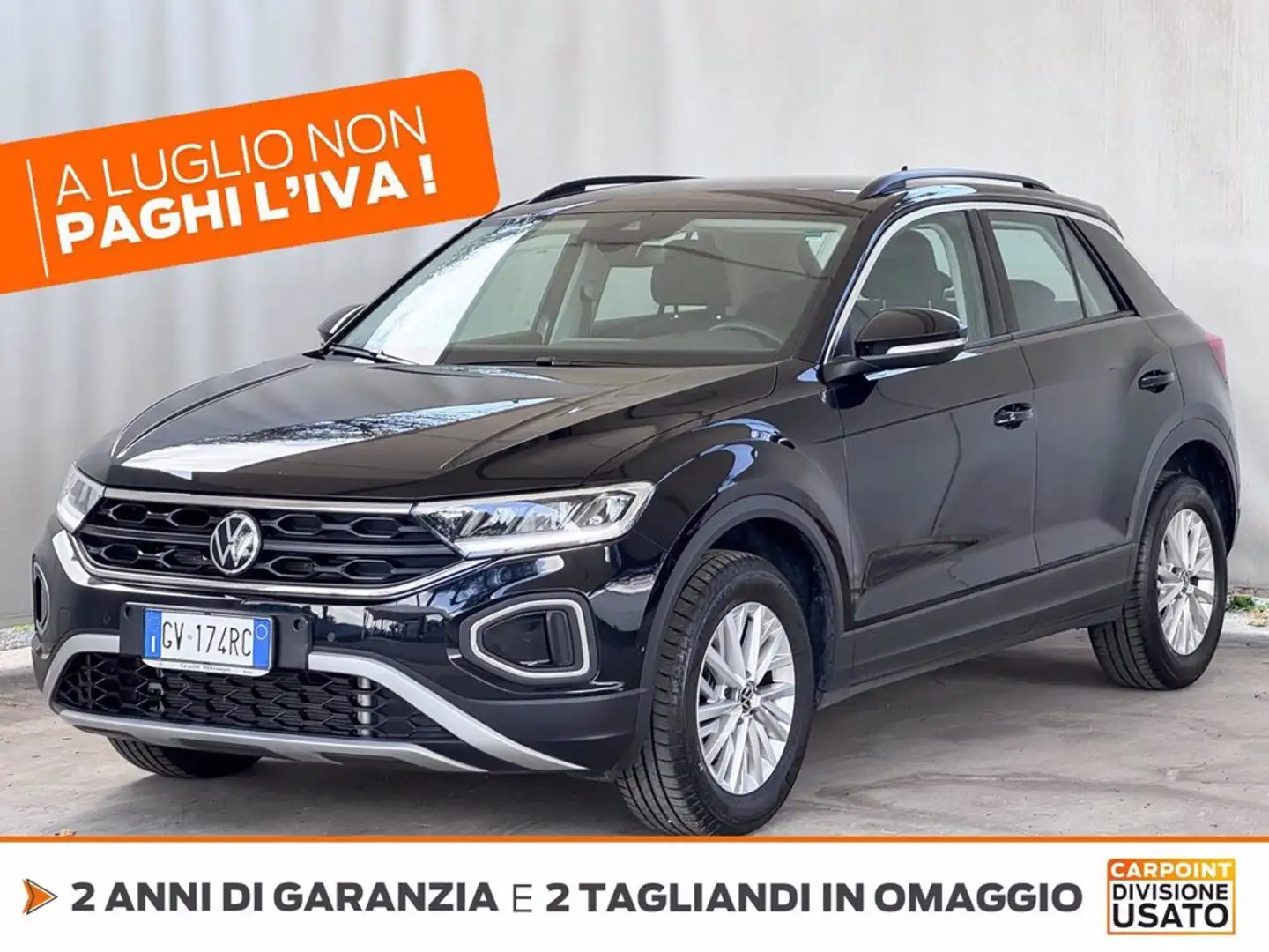 Volkswagen T-Roc 2.0 tdi life 150cv dsg Nero - 1