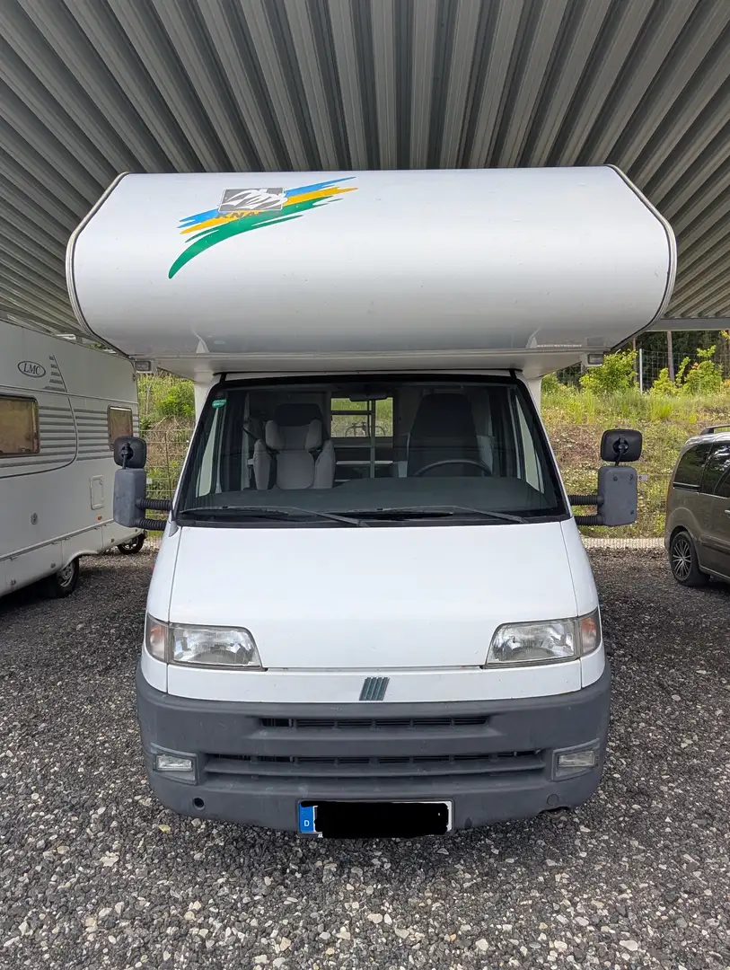 Fiat Ducato Wohnmobil Knaus Traveller 575 Fiat Ducato 2.5 TDI Blanc - 2