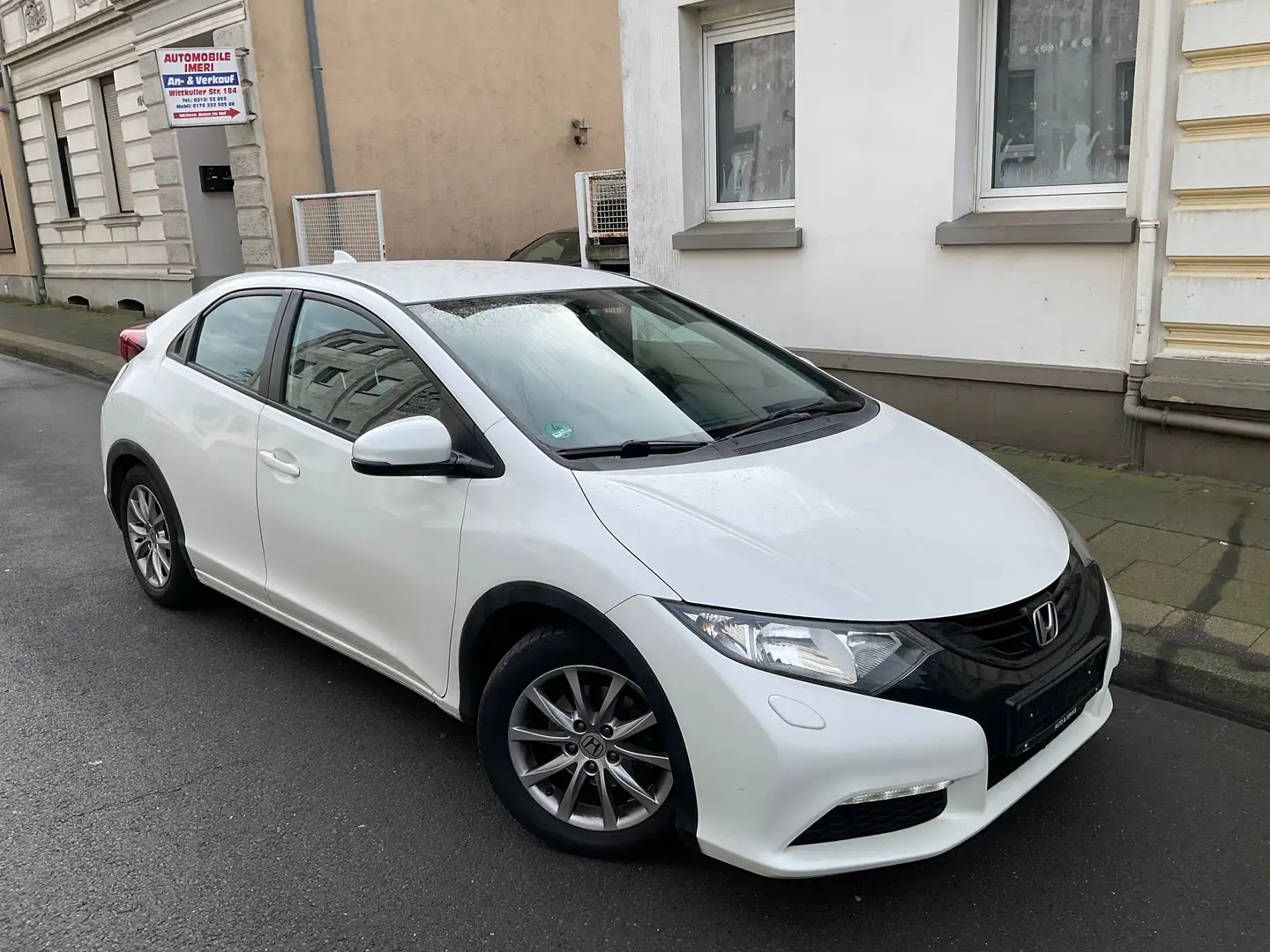 Honda Civic 1,4, VTEC, KLIMAAUT. Scheckheft, ALU Weiß - 1