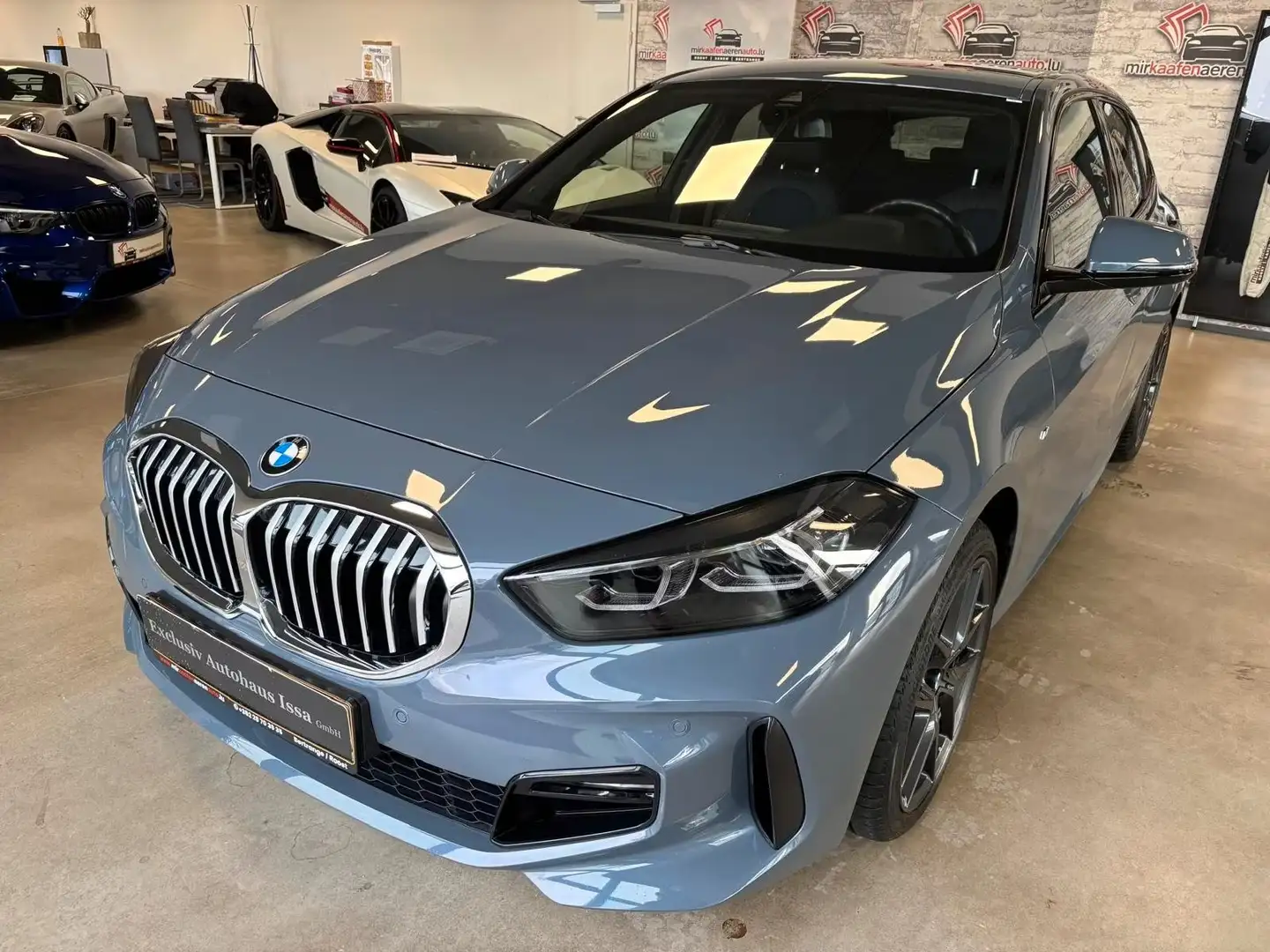 BMW 118 118d M sport auto 2023 Grigio - 2