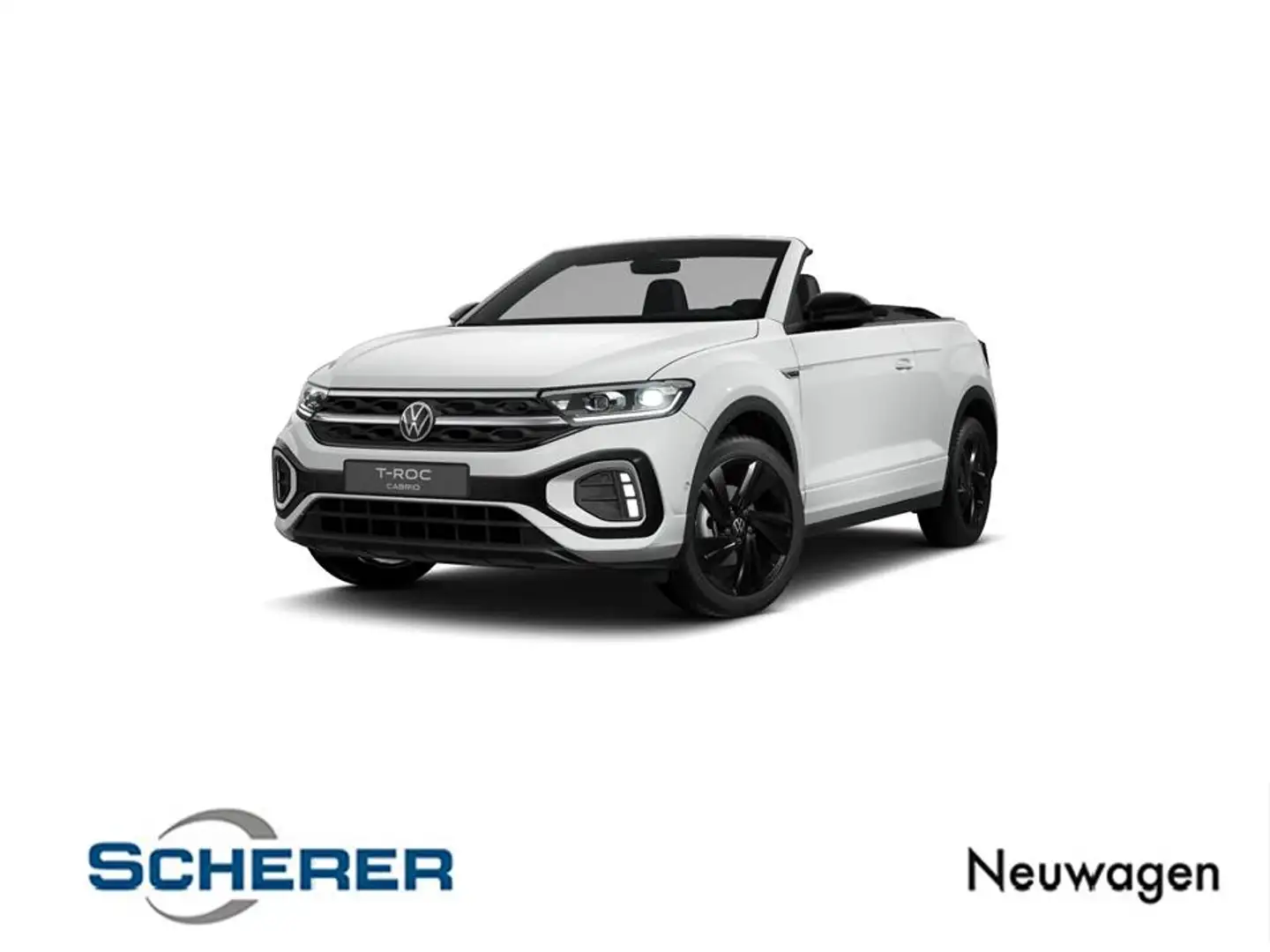 Volkswagen T-Roc Cabriolet R-Line 1.5 TSI DSG Navi BlackStyle Kamer Weiß - 1