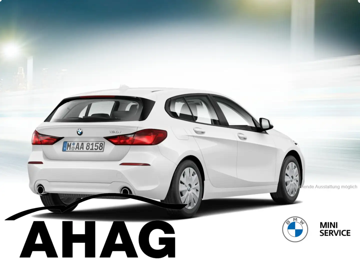 BMW 120 i Advantage Steptronic Klimaaut. PDC HIFI Weiß - 2