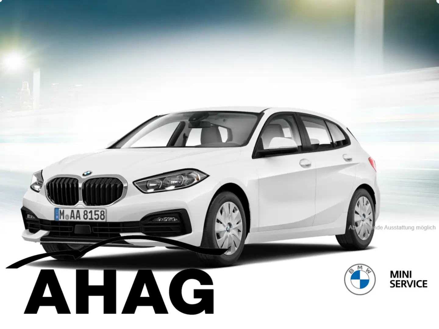BMW 120 i Advantage Steptronic Klimaaut. PDC HIFI Weiß - 1