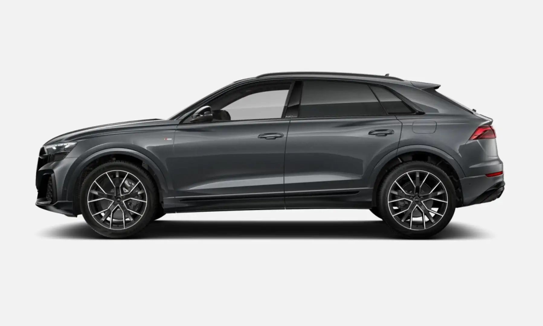 Audi Q8 55 TFSIe Black line quattro tiptronic Gris - 2