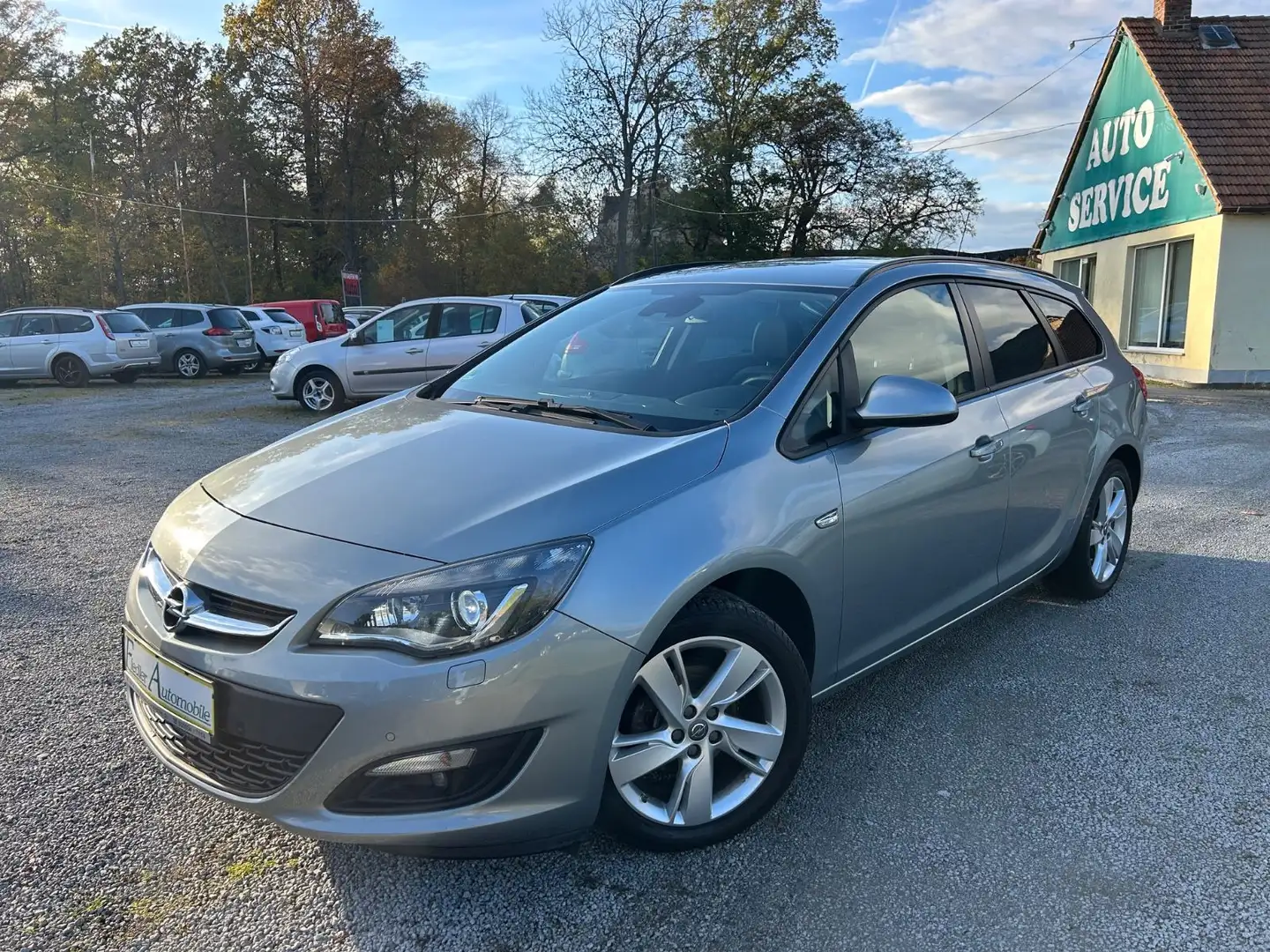 Opel Astra Sports Tourer 1.4/Tempo/Sitz+Lenkhzg/Xenon Gris - 1