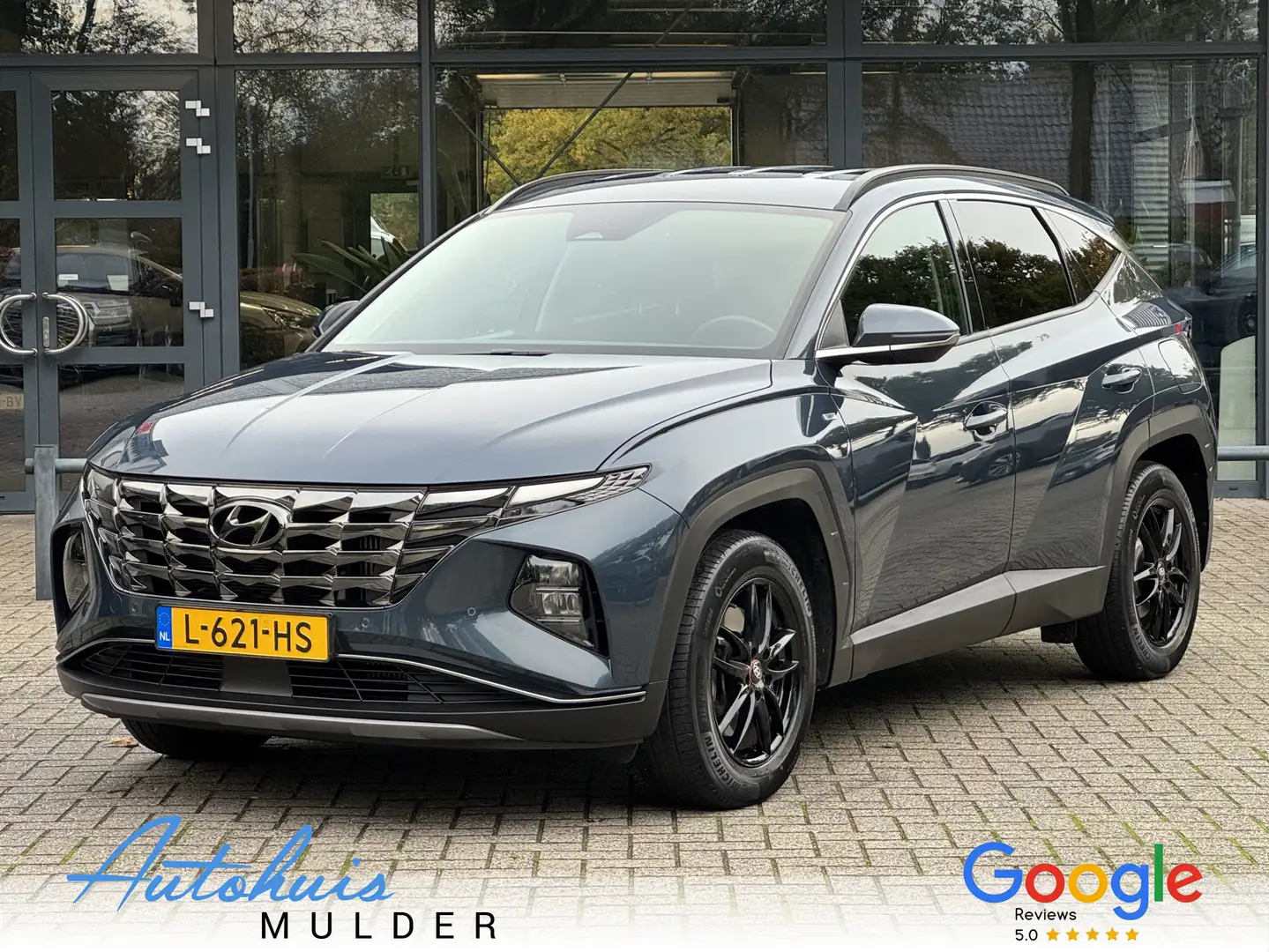 Hyundai TUCSON 1.6 T-GDI MHEV Comfort Trekhaak/Navi/Clima/ST-verw Bleu - 1