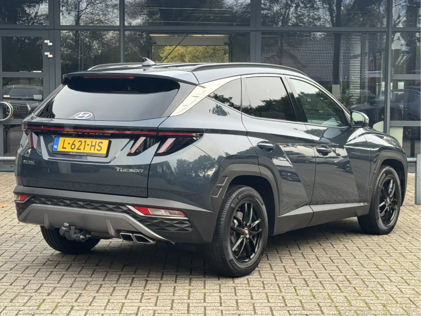 Hyundai TUCSON 1.6 T-GDI MHEV Comfort Trekhaak/Navi/Clima/ST-verw Bleu - 2