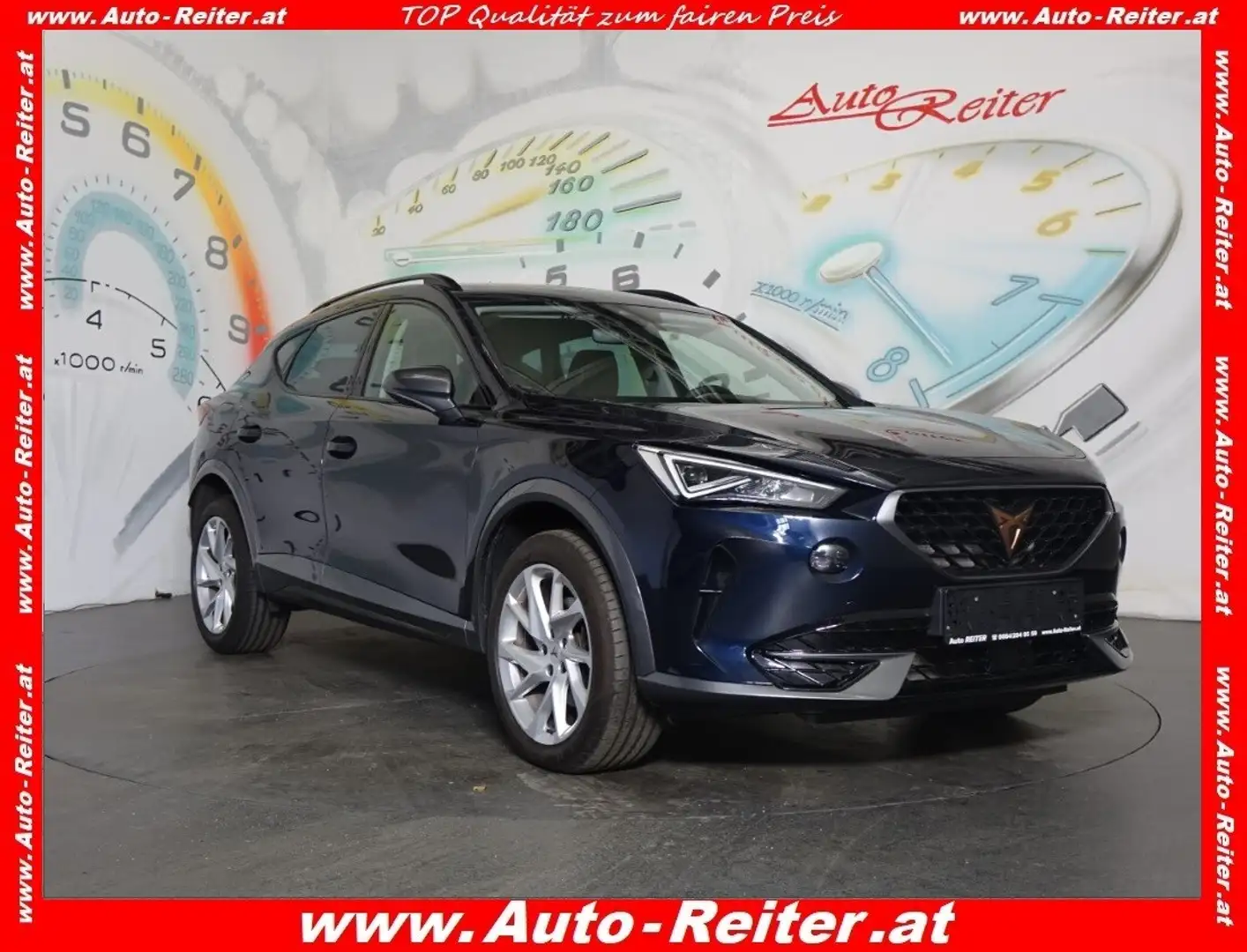 CUPRA Formentor 2,0 TDI Cupra *LED, NAVI, SITZHEIZUNG* Blau - 1