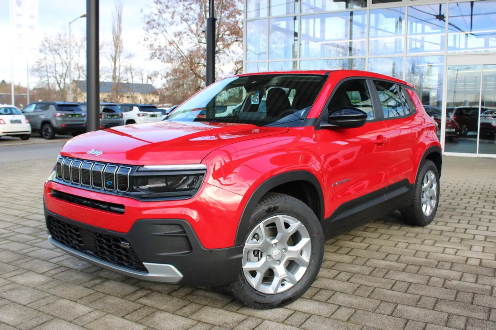 Jeep Avenger Elektro Altitude ACC, Sitzheizung Rot - 2
