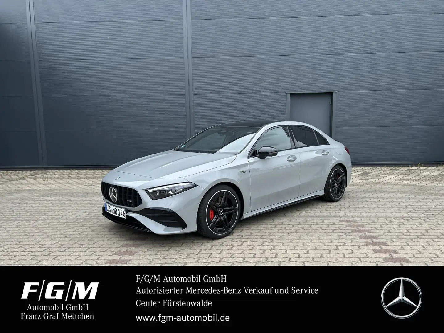 Mercedes-Benz A 35 AMG A 35 AMG Limo PremiumPlus/Standhzg/HUD/360/Burm Grau - 1