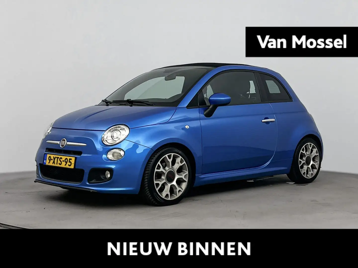 Fiat 500 Cabrio 0.9 TwinAir Turbo 500S | WORDT VERWACHT | P Blauw - 1