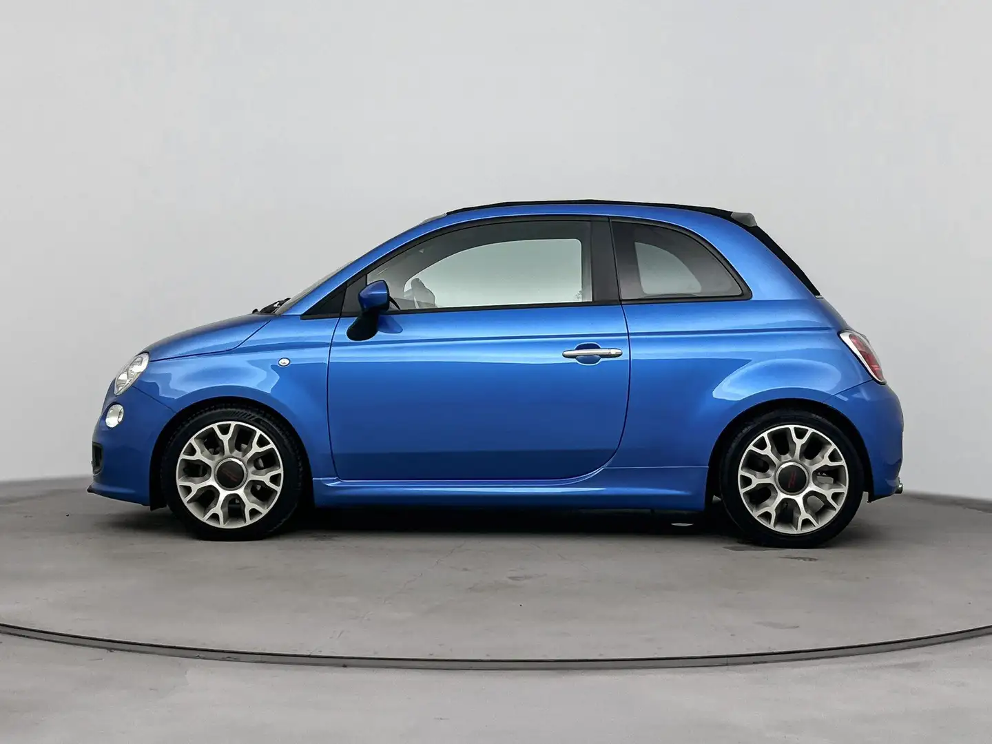 Fiat 500 Cabrio 0.9 TwinAir Turbo 500S | WORDT VERWACHT | P Blauw - 2