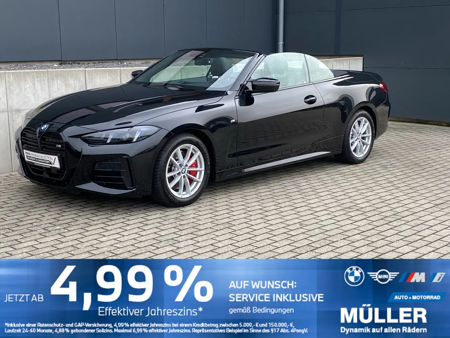 BMW 440 Mi xDrive SHZ/ACC/LED+/hk/360/NACKEN/LHZ/AMBI Noir - 1