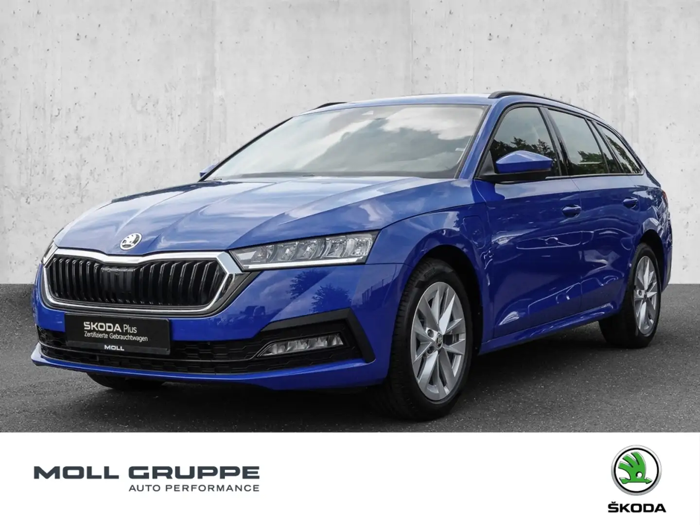 Skoda Octavia Combi 1.4 eTSI DSG Ambition MATRIX AUT Albastru - 1