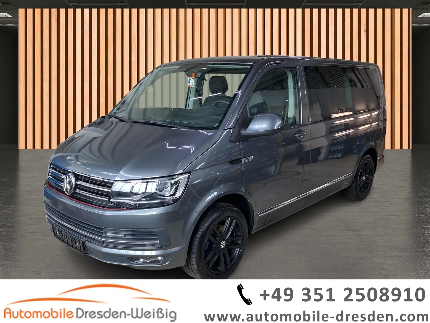 Volkswagen T6 Caravelle 2.0 TDI Comfortline*DSG* Gris - 1