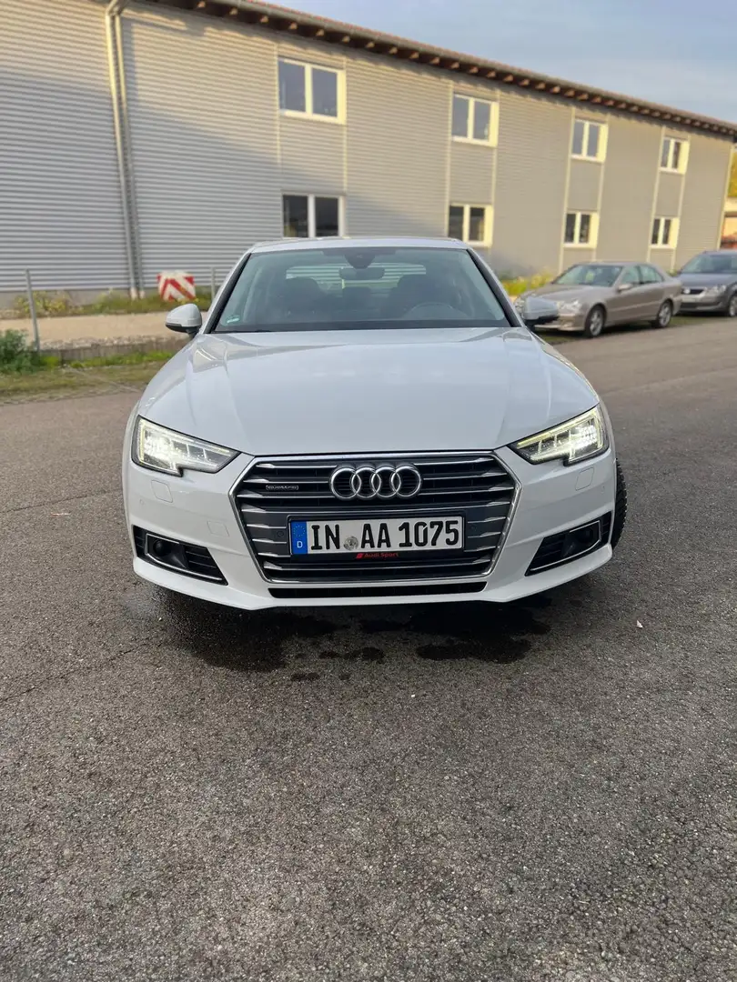 Audi A4 A4 Diesel 2.0 TDI S tronic quattro sport Weiß - 2