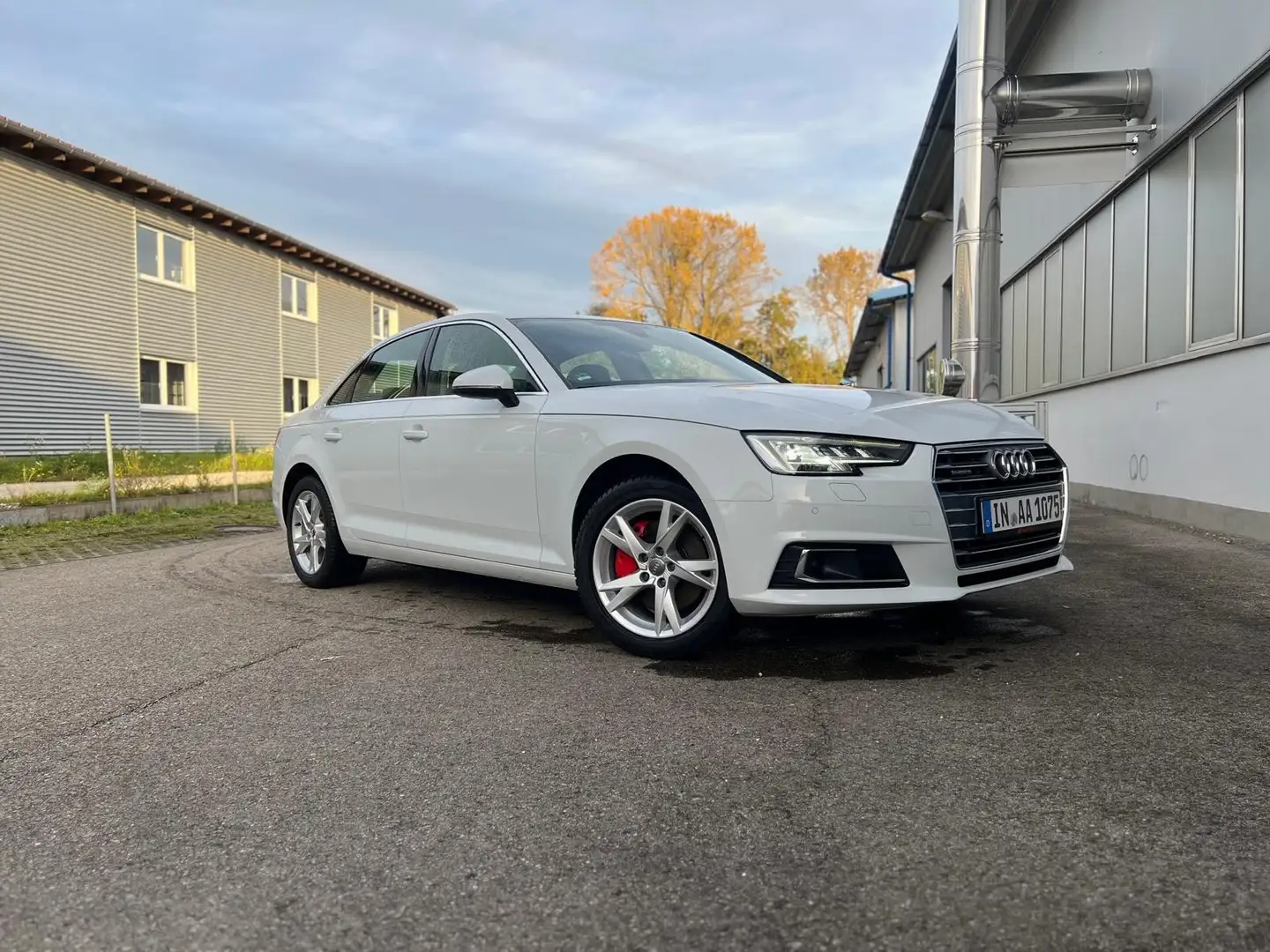 Audi A4 A4 Diesel 2.0 TDI S tronic quattro sport Weiß - 1