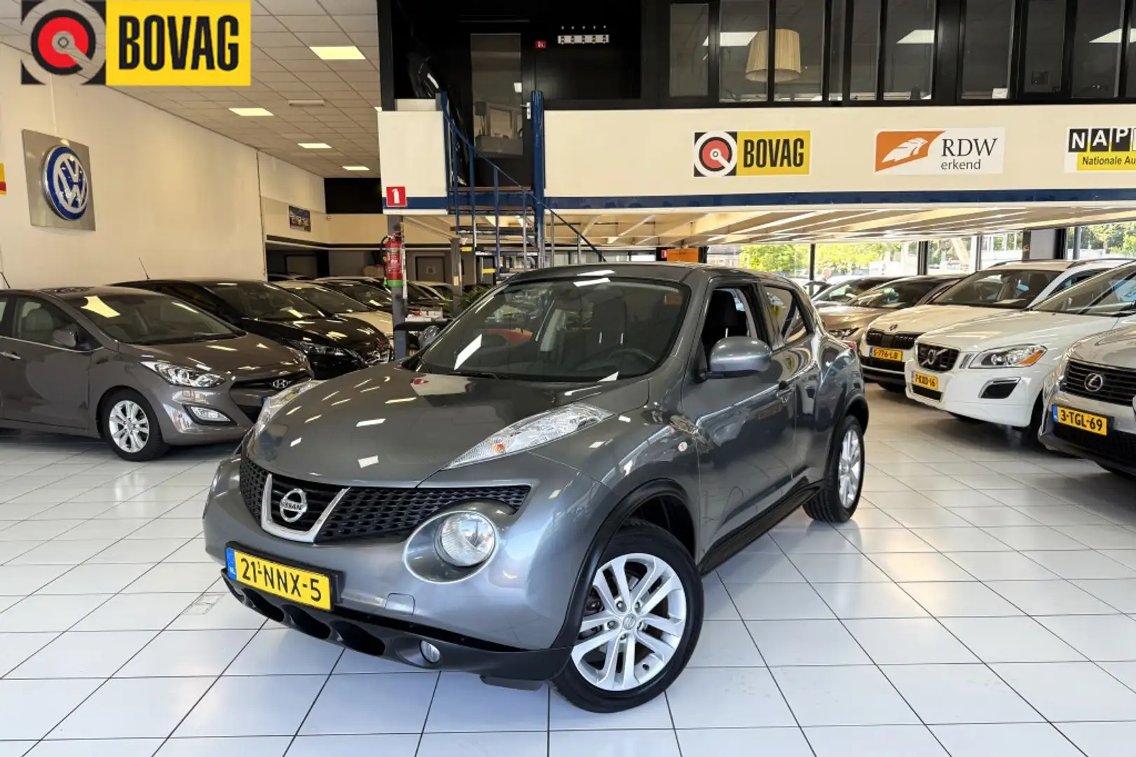 Nissan Juke 1.6 Acenta Bovag Garantie Сірий - 1