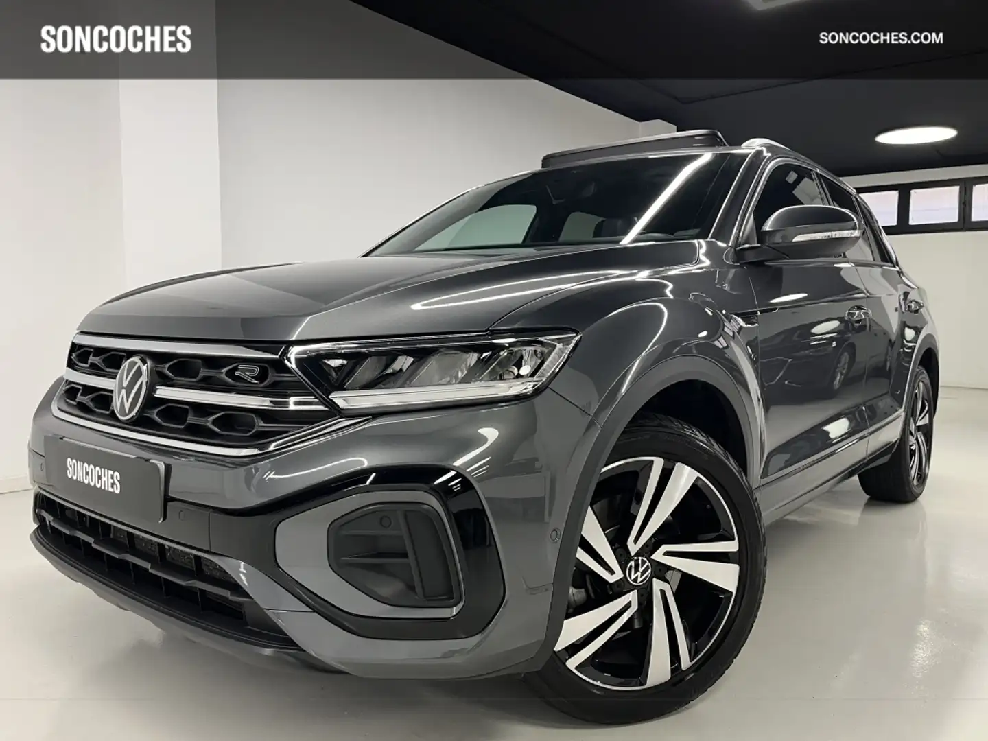 Volkswagen T-Roc 2.0 TSI R-Line 4Motion DSG7 140KW Gris - 1