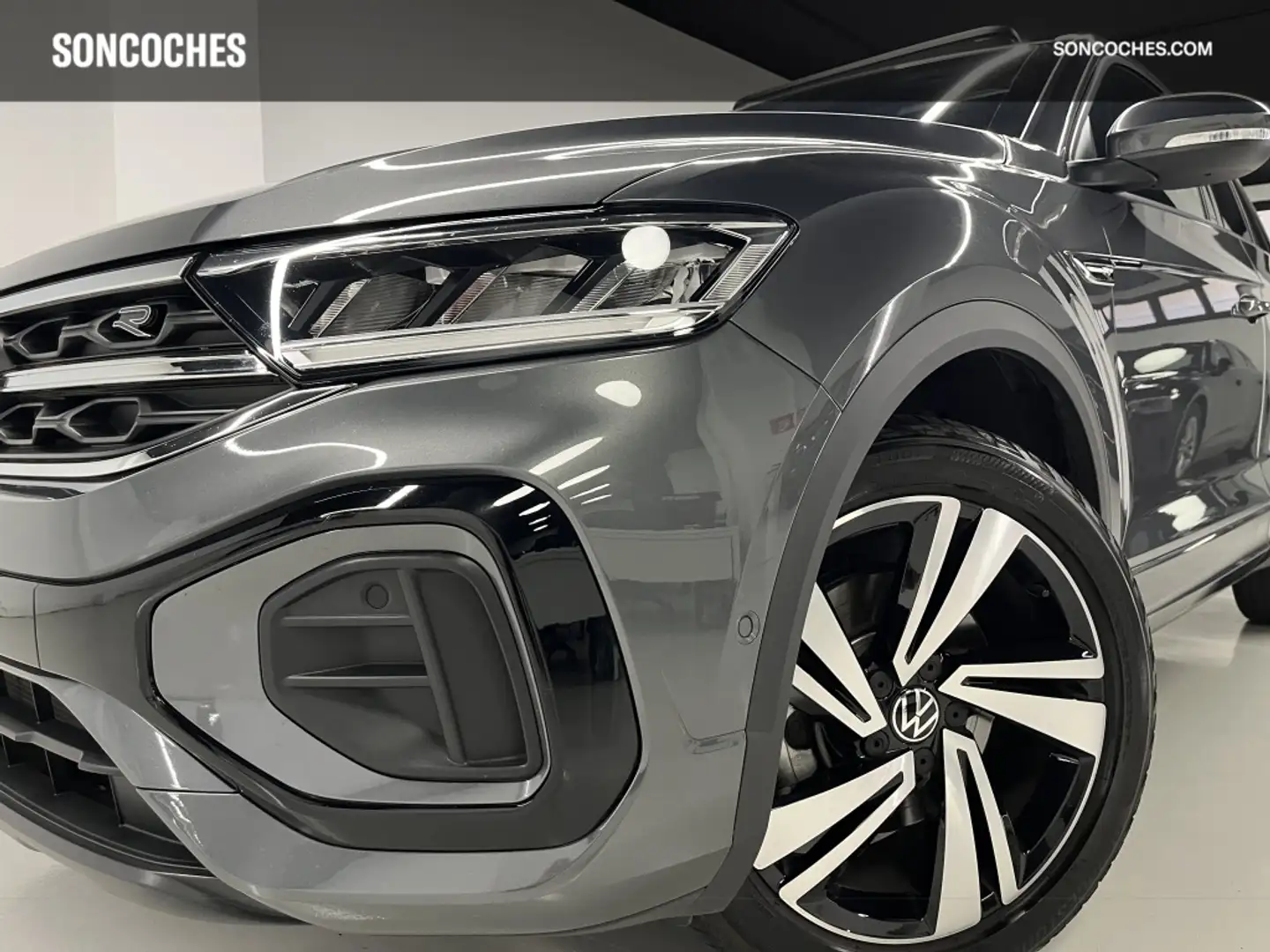 Volkswagen T-Roc 2.0 TSI R-Line 4Motion DSG7 140KW Gris - 2