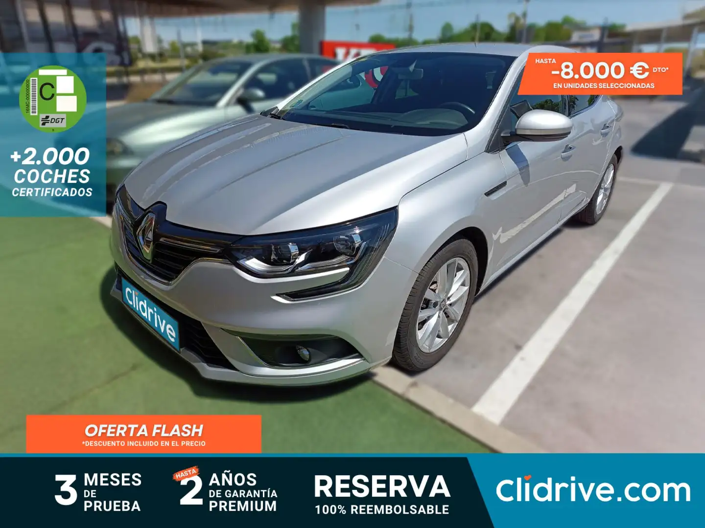 Renault Megane 1.2 TCe Energy Tech Road 97kW Gris - 1
