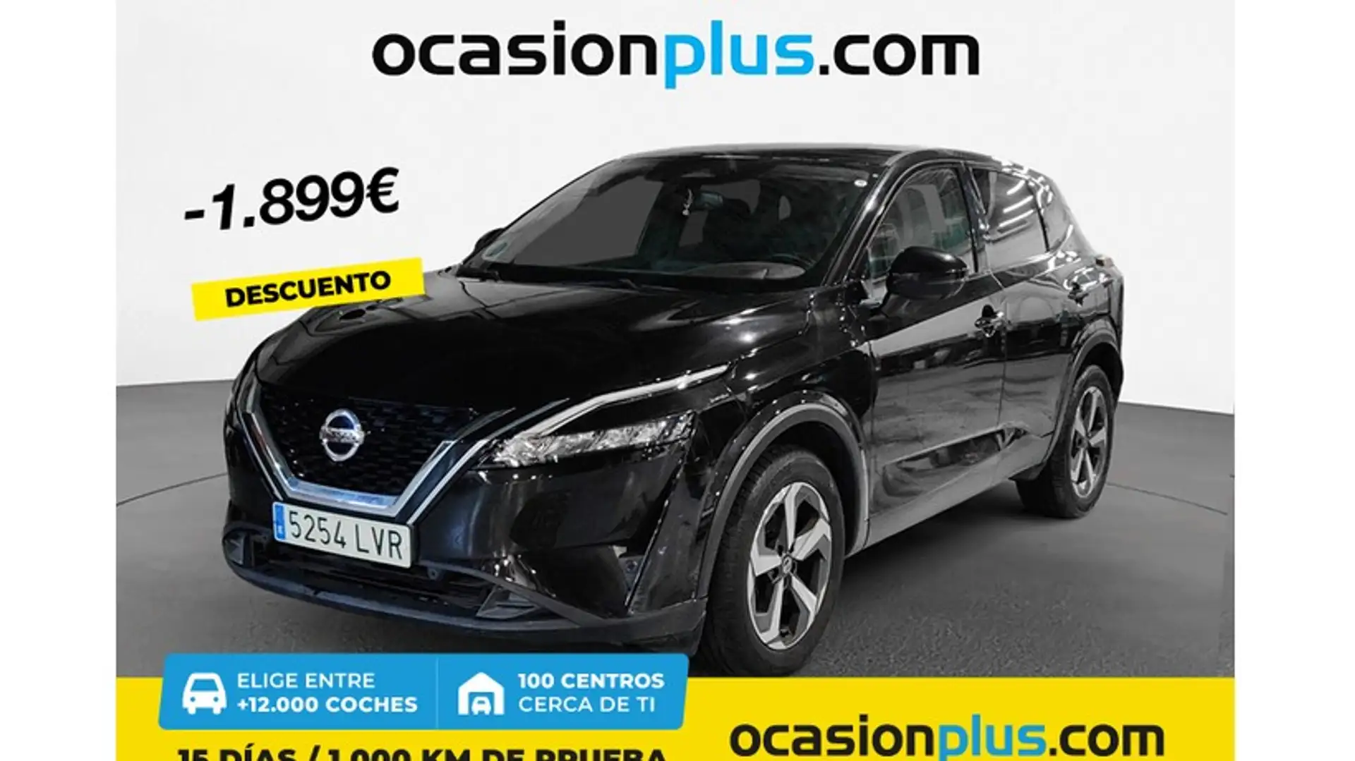 Nissan Qashqai 1.3 DIG-T mHEV 12V N-Connecta 4x2 103kW Negro - 1