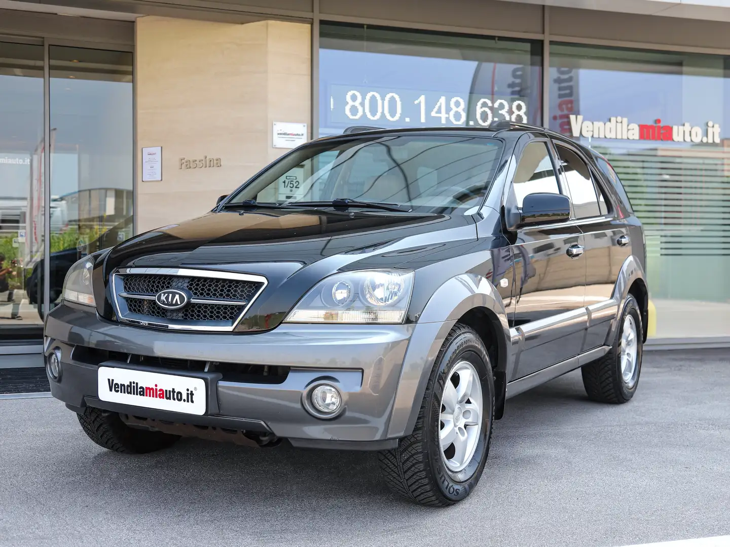 Kia Sorento 2.5 crdi 16v Active Class - OK PER NEO PATENTATI Zwart - 2