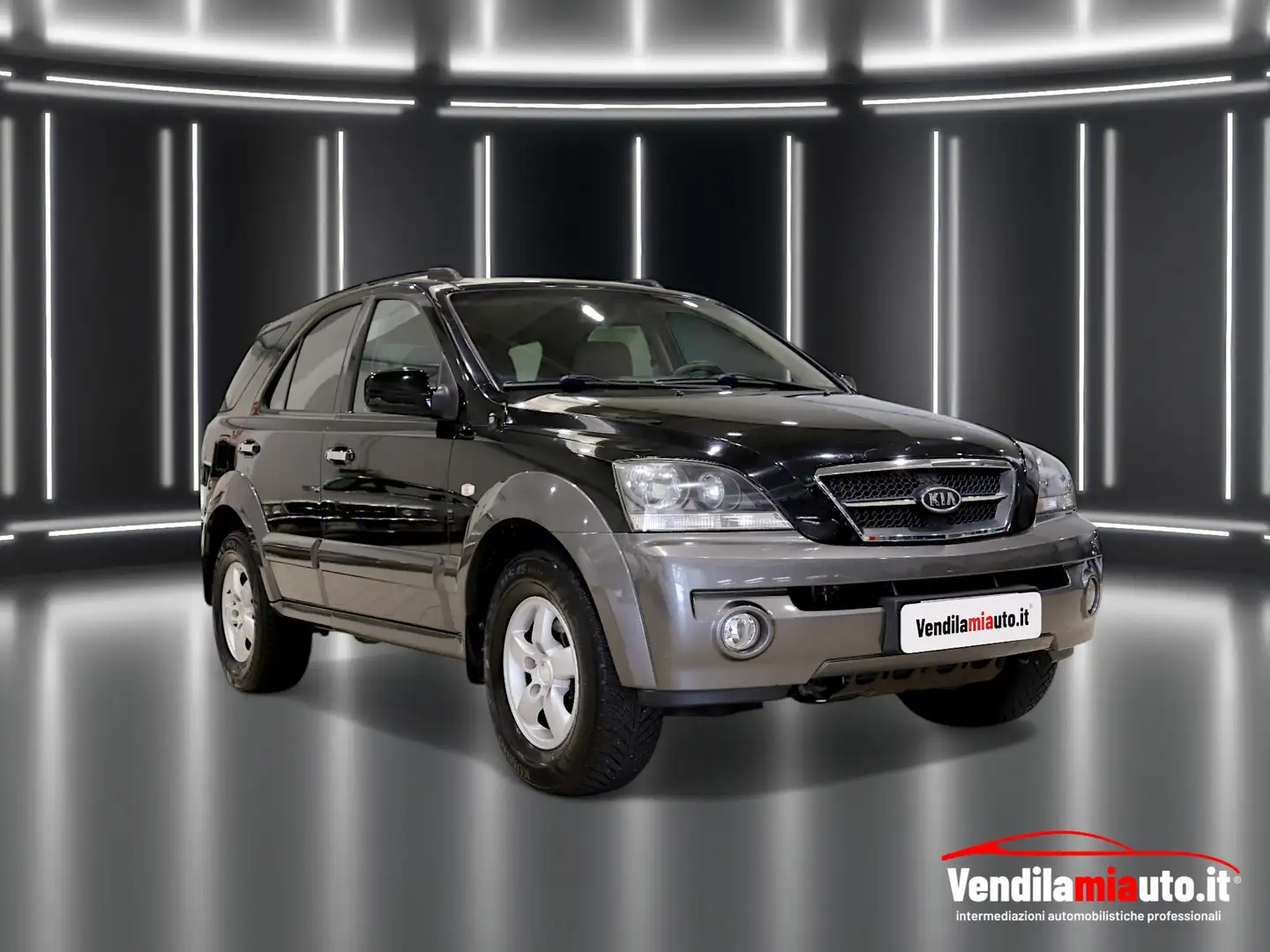 Kia Sorento 2.5 crdi 16v Active Class - OK PER NEO PATENTATI Zwart - 1