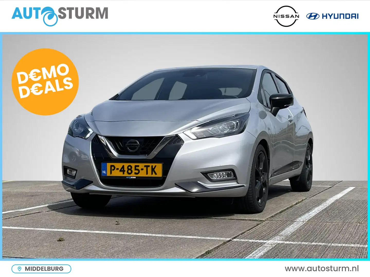 Nissan Micra 1.0 IG-T N-Sport Connect Pack | Navigatie | BOSE A Silver - 1