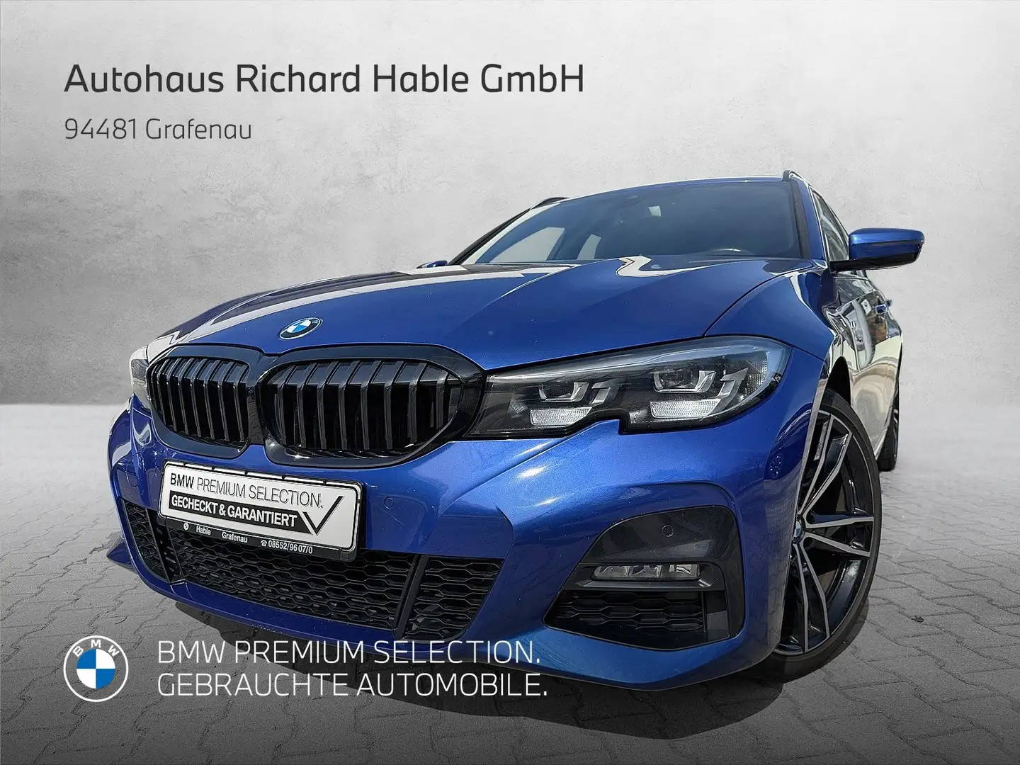BMW 320 d xDrive Touring Bleu - 1