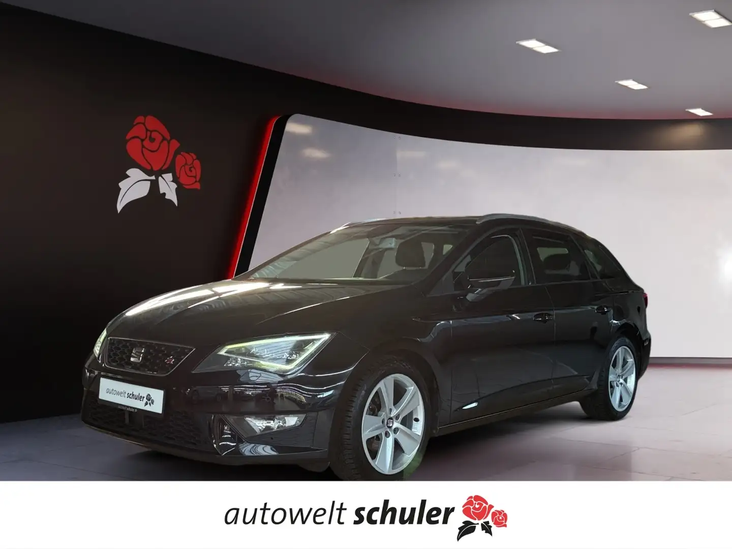 SEAT Leon ST 1.4 TSI FR AHK LED Navi SHZ PDC Schwarz - 1