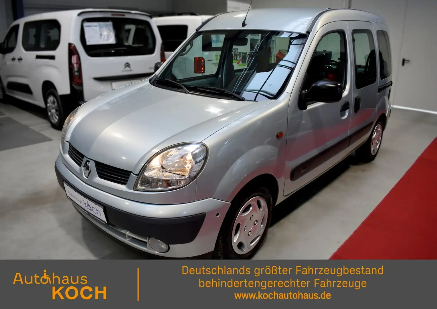 Renault Kangoo 1.6 16V Privilege Rollstuhlgerecht Grau - 1