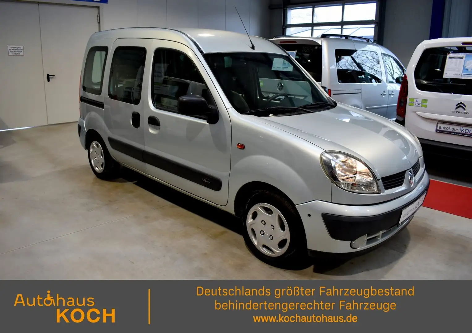 Renault Kangoo 1.6 16V Privilege Rollstuhlgerecht Grau - 2