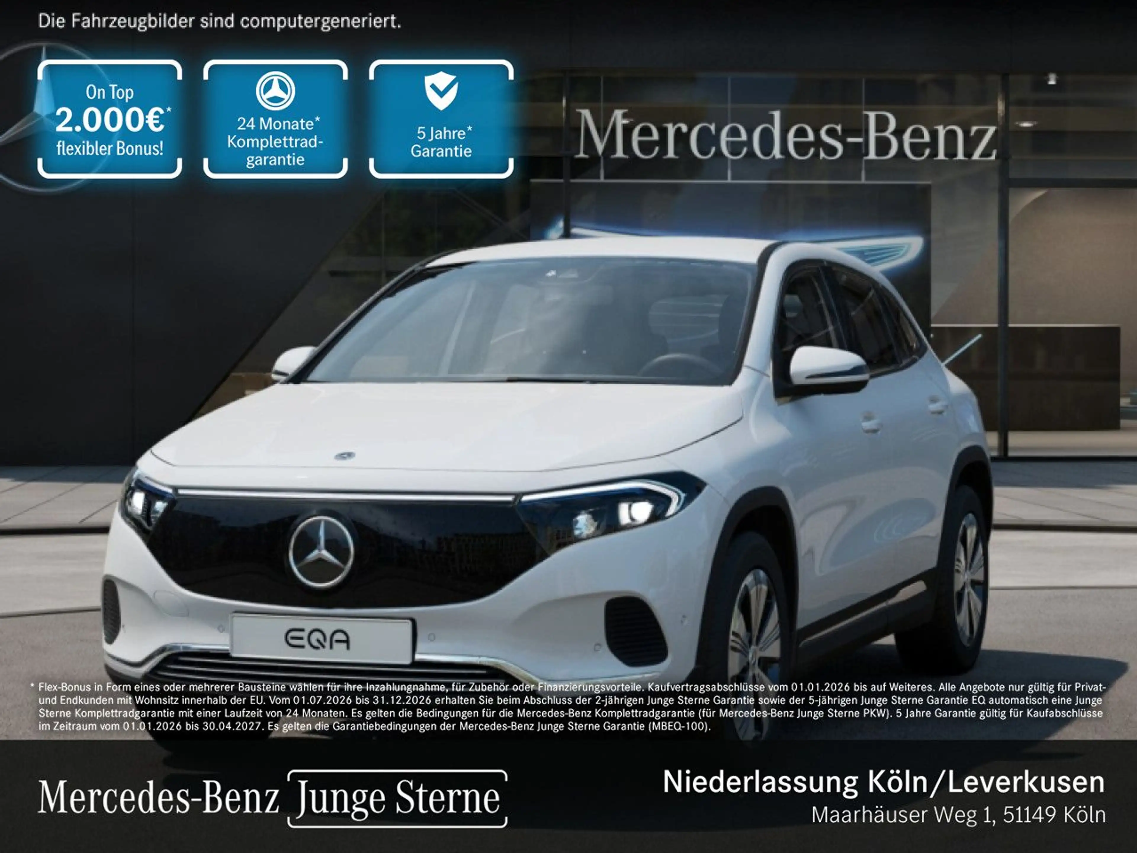 Mercedes-Benz EQA 250 PROG+ADVANCED+KAMERA+MEMORY+SPUR