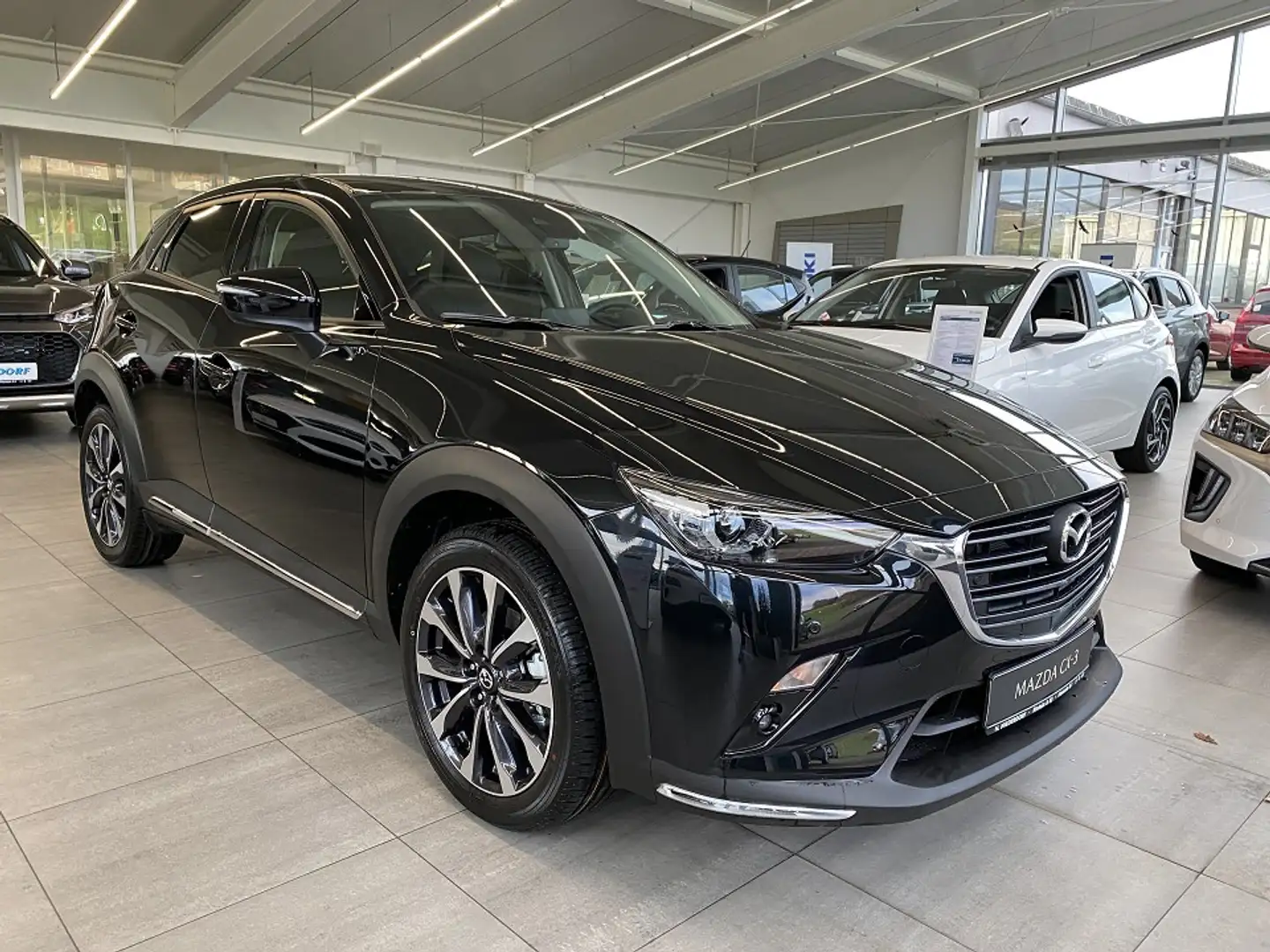 Mazda CX-3 2.0 Selection DUK Design-Pkt LEDER NAVI KAM LED Schwarz - 1