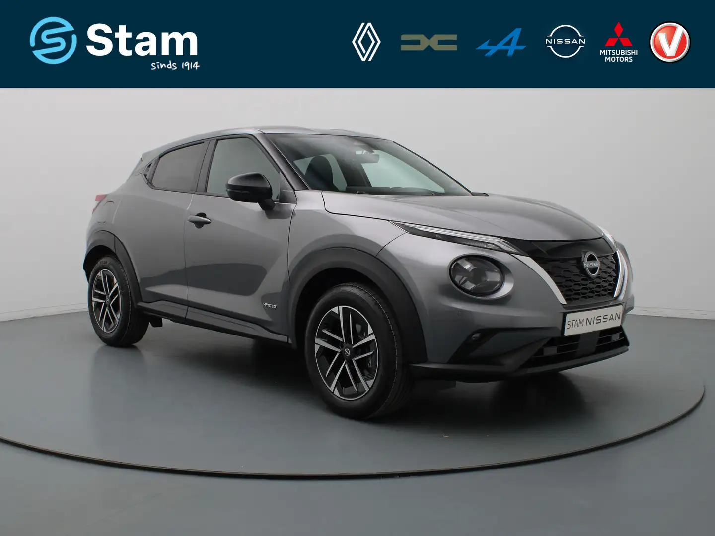Nissan Juke 1.6 Hybrid N-Connecta Climate control | Cruise con Grijs - 1
