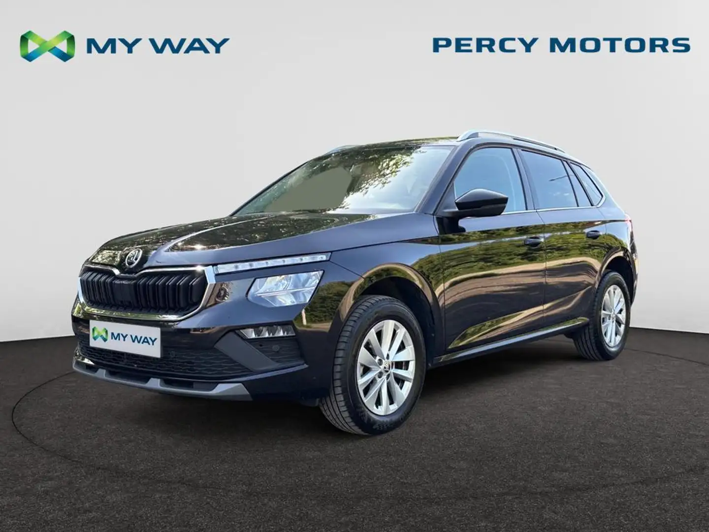 Skoda Kamiq Kamiq Corporate 1.0 TSI 85kW (115ch) DSG7 Zwart - 1